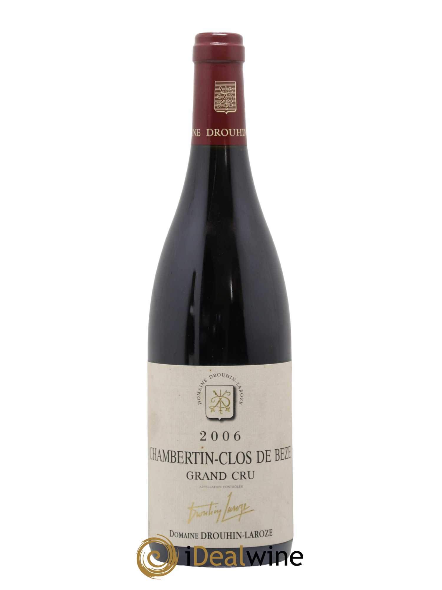 Chambertin Clos de Bèze Grand Cru Domaine Drouhin-Laroze 2006 - Lot de 1 bouteille - 0