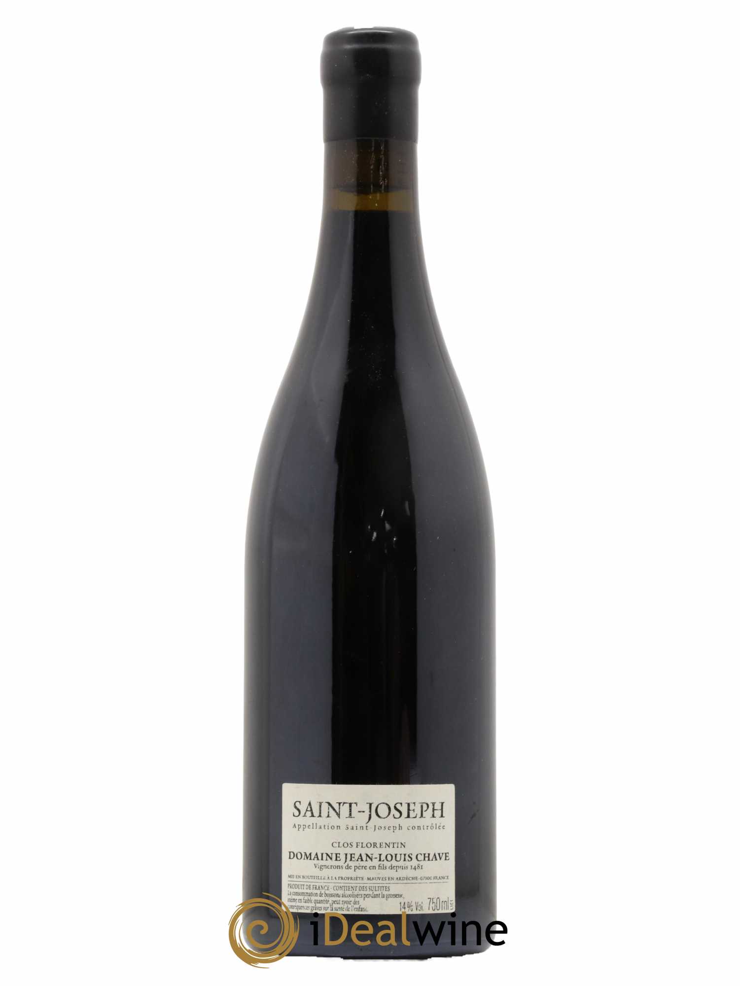 Saint-Joseph Clos Florentin Jean-Louis Chave 2015 - Lot de 1 bouteille - 1