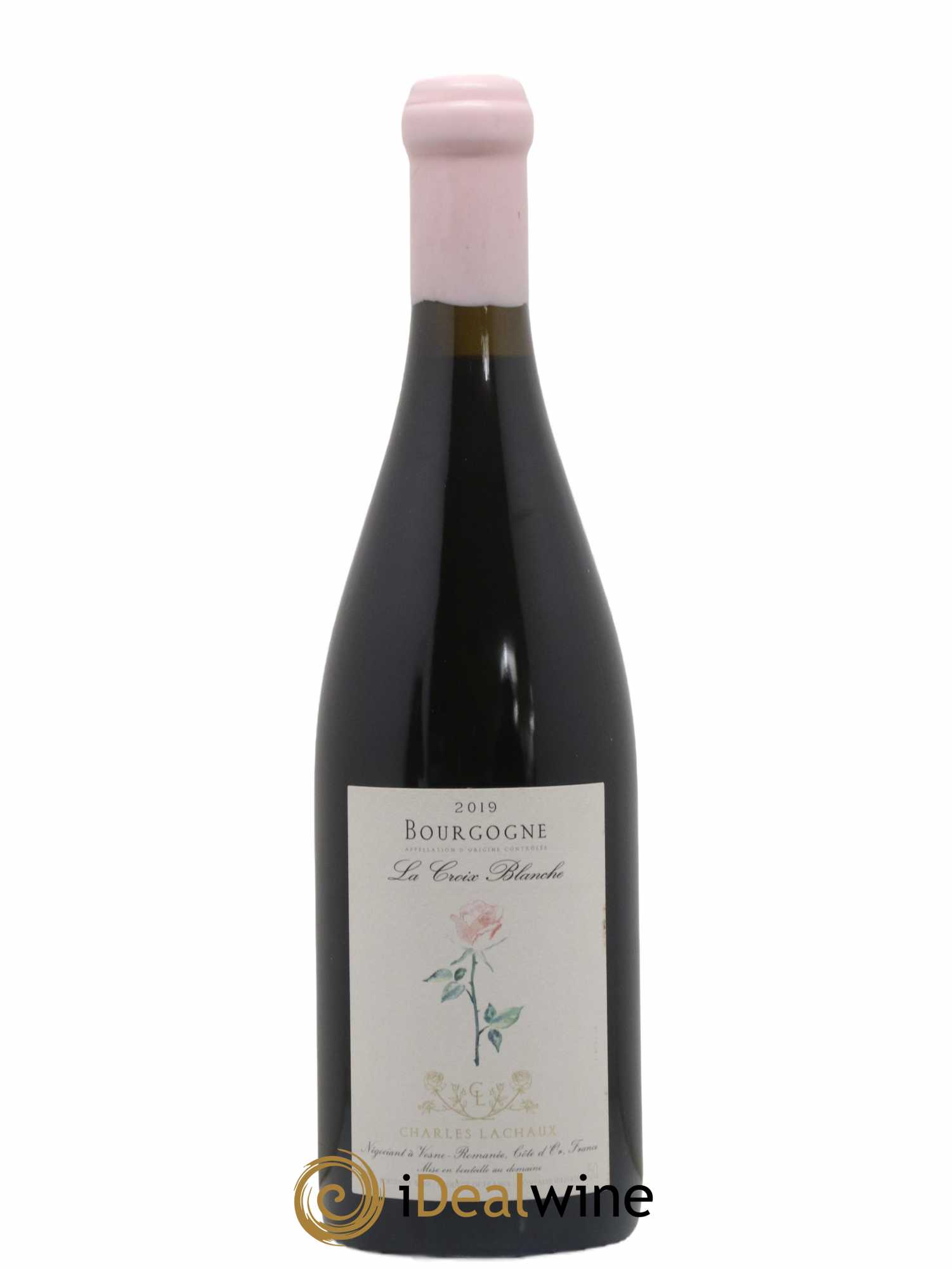 Bourgogne La Croix Blanche Charles Lachaux 2019 - Lot de 1 bouteille - 0