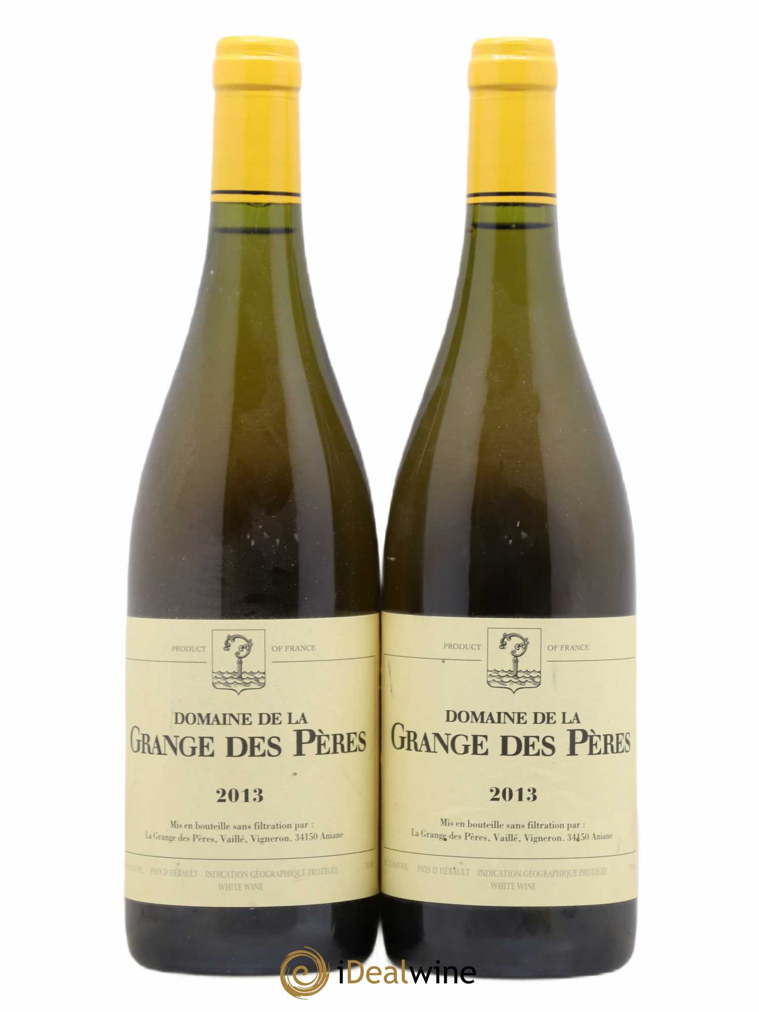 Pays d'Hérault Grange des Pères Laurent Vaillé 2013 - Lot de 2 bouteilles - 0