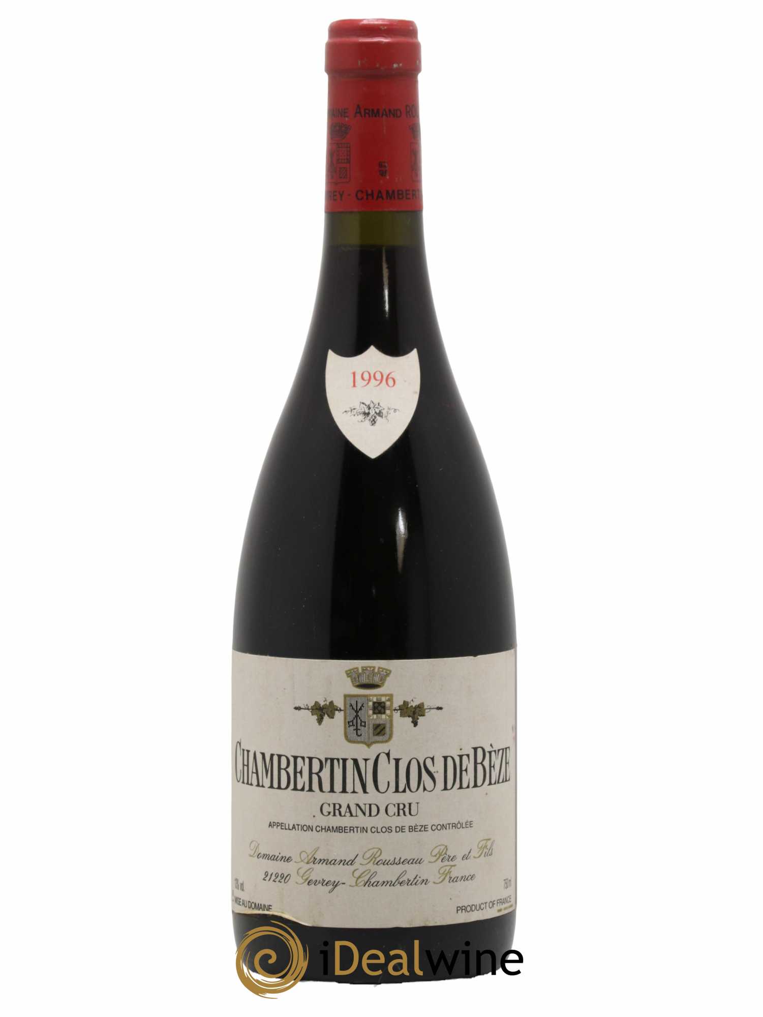 Chambertin Clos de Bèze Grand Cru Armand Rousseau (Domaine) 1996 - Lot de 1 bouteille - 0
