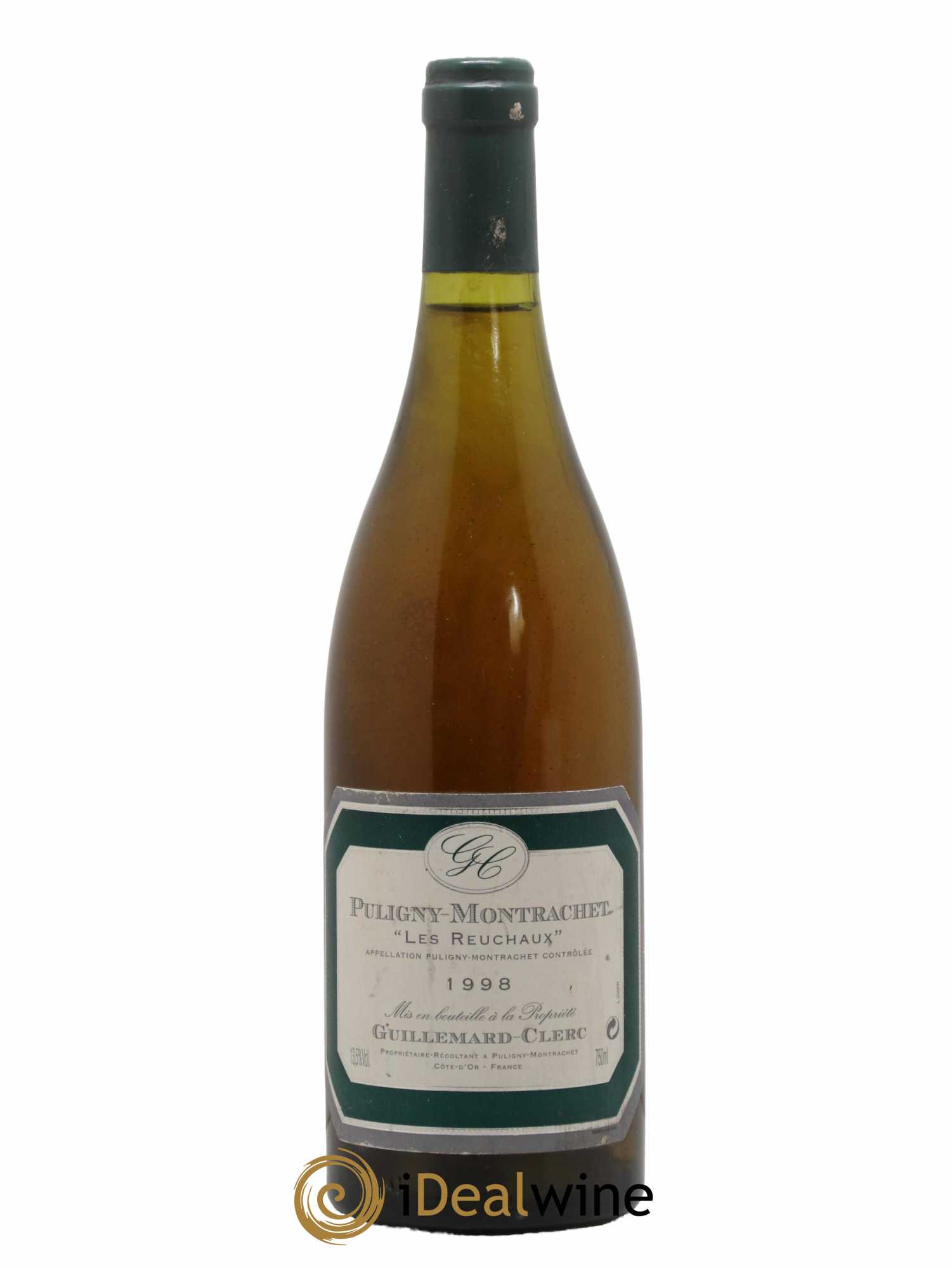 Puligny-Montrachet Les Reuchaux Domaine Guillemard Clerc 1998 - Lot de 1 bouteille - 0