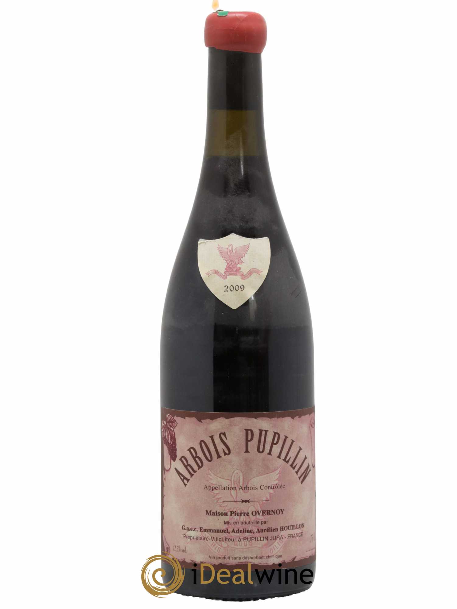 Arbois-Pupillin Poulsard (cire rouge) Overnoy-Houillon (Domaine) 2009 - Lot de 1 bouteille - 0