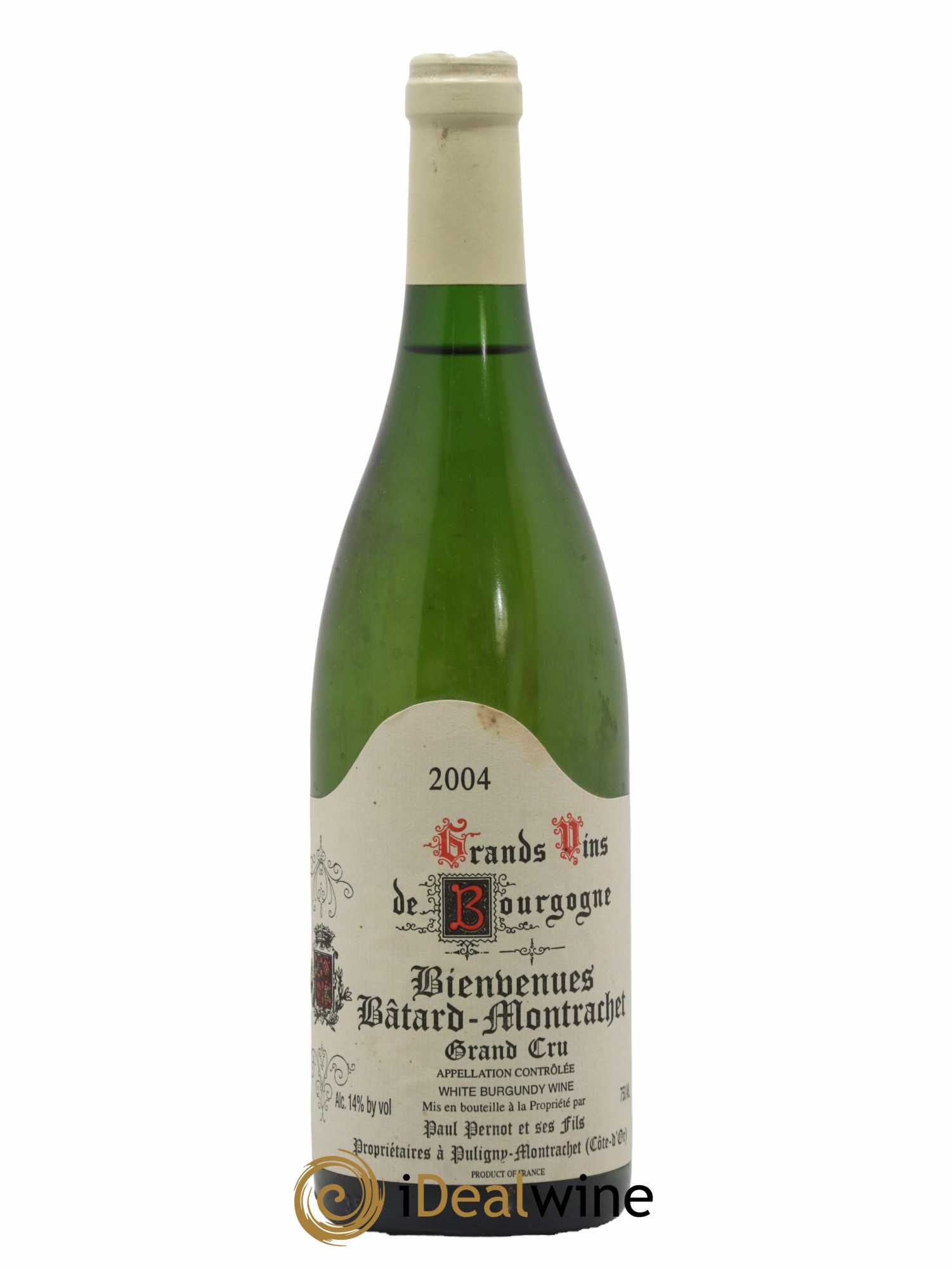 Bienvenues-Bâtard-Montrachet Grand Cru Paul Pernot 2004 - Lot de 1 bouteille - 0