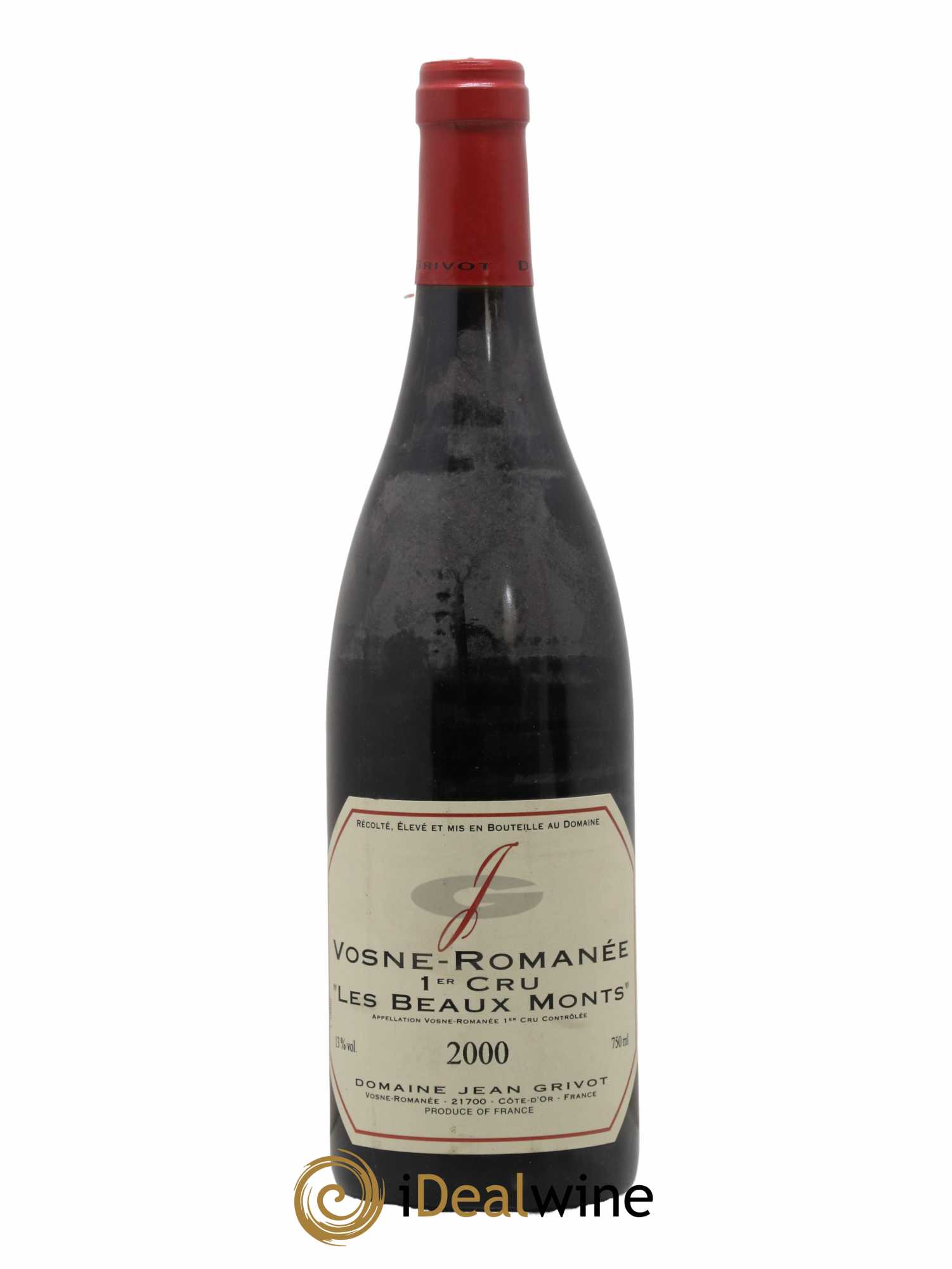 Vosne-Romanée 1er Cru Les Beaux-Monts Jean Grivot 2000 - Lot de 1 bouteille - 0