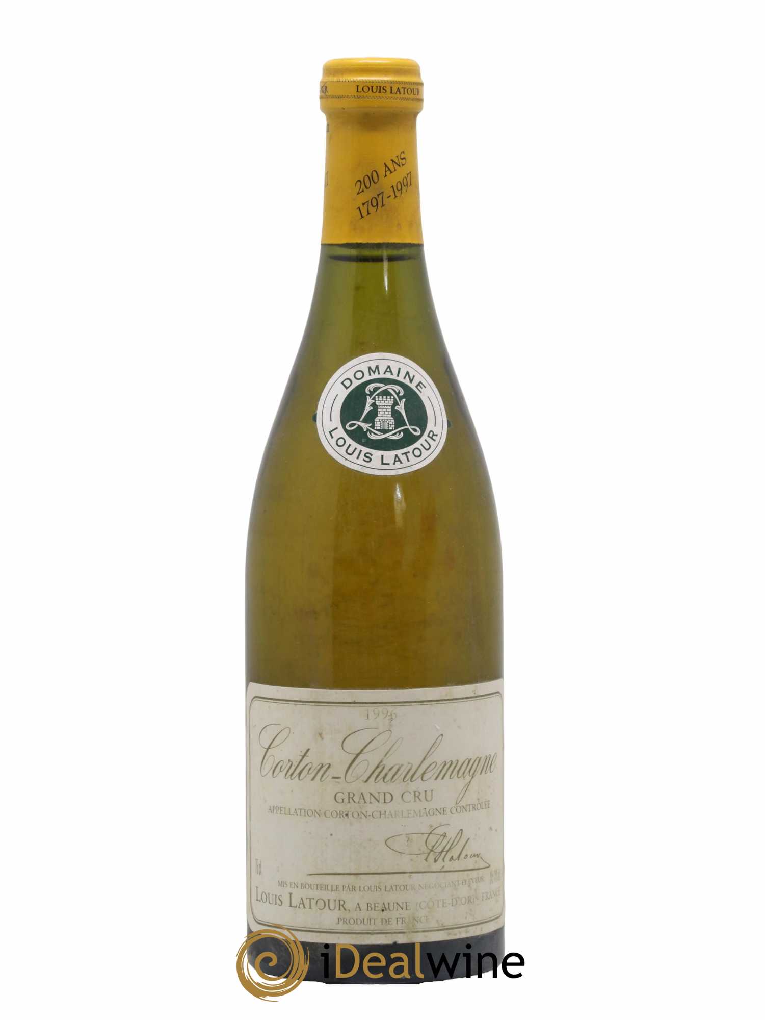 Corton-Charlemagne Grand Cru Louis Latour 1996 - Lot de 1 bouteille - 0