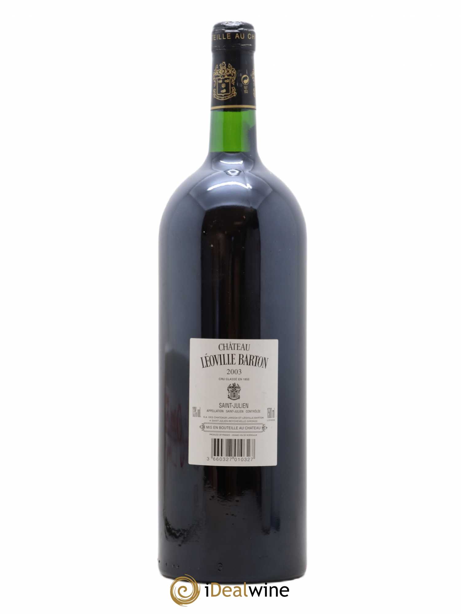 Château Léoville Barton 2ème Grand Cru Classé 2003 - Lot de 1 magnum - 1