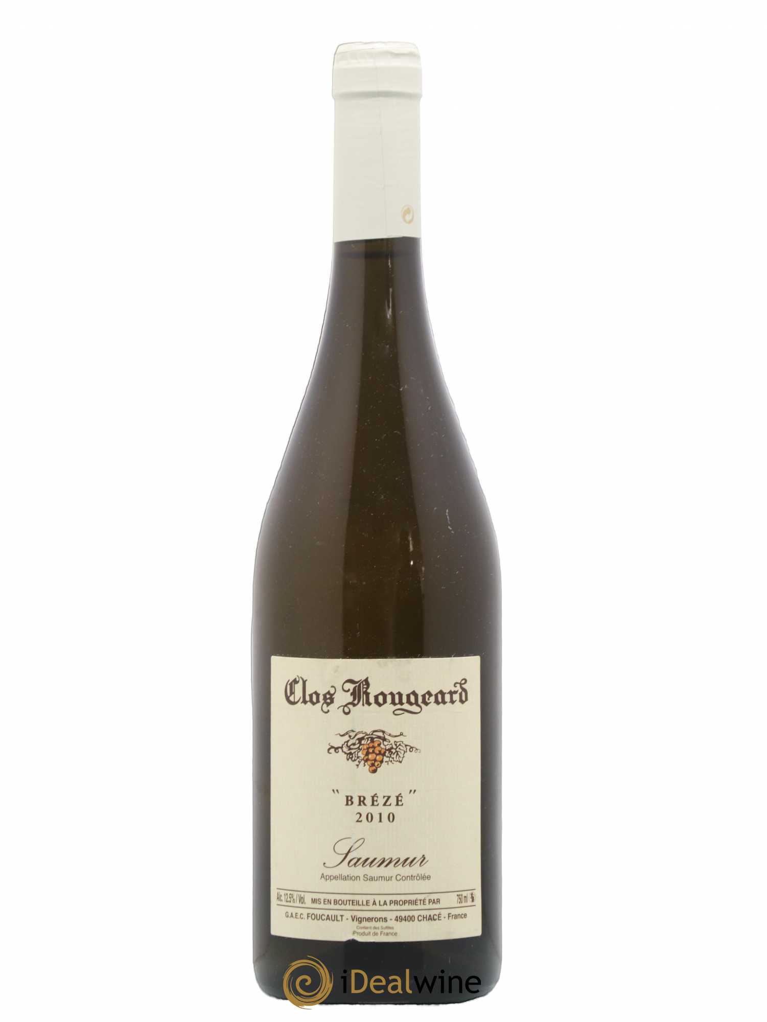 Saumur Brézé Clos Rougeard 2010 - Lot de 1 bouteille - 0