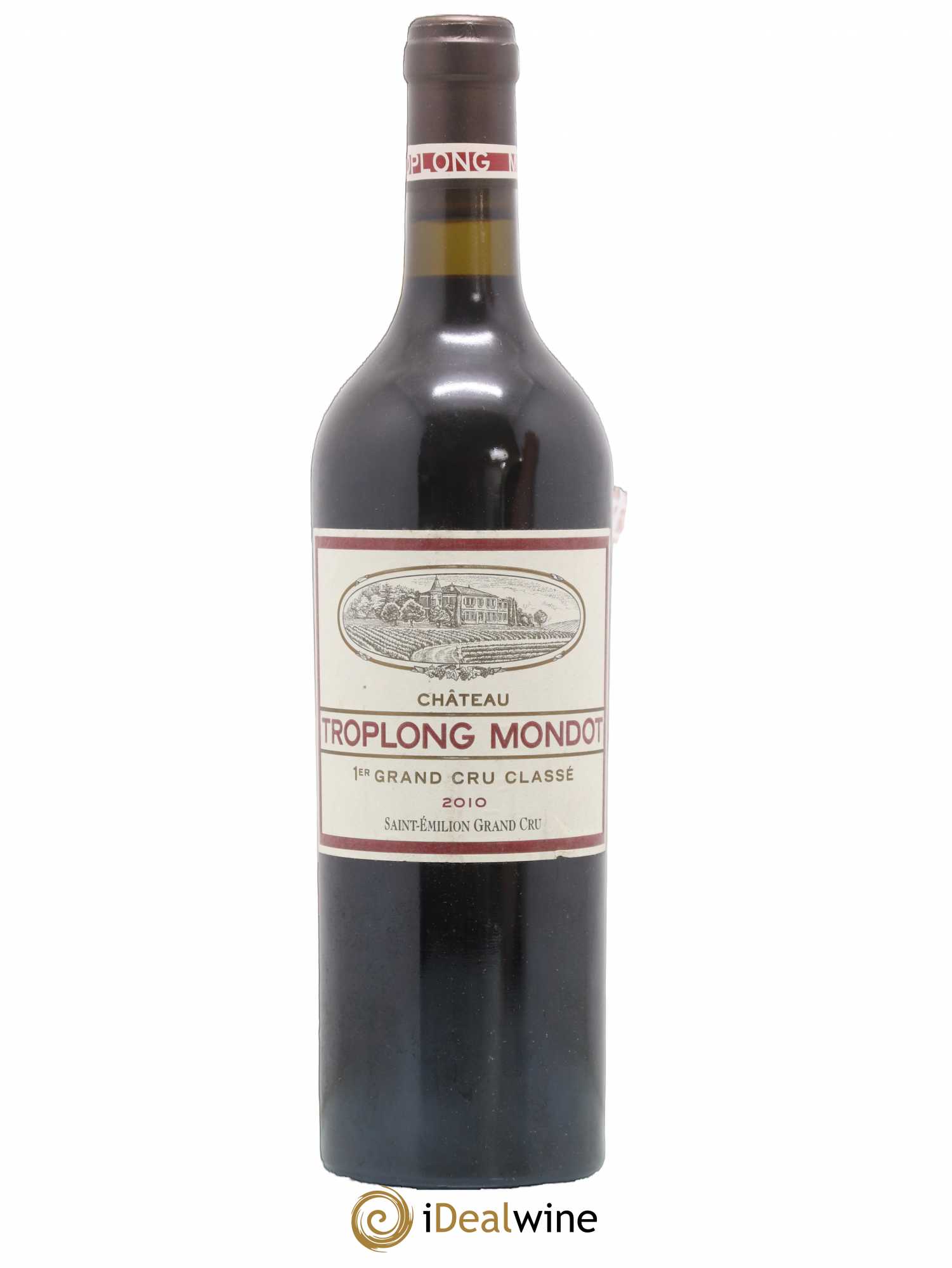 Château Troplong Mondot 1er Grand Cru Classé B 2010 - Lot de 1 bouteille - 0