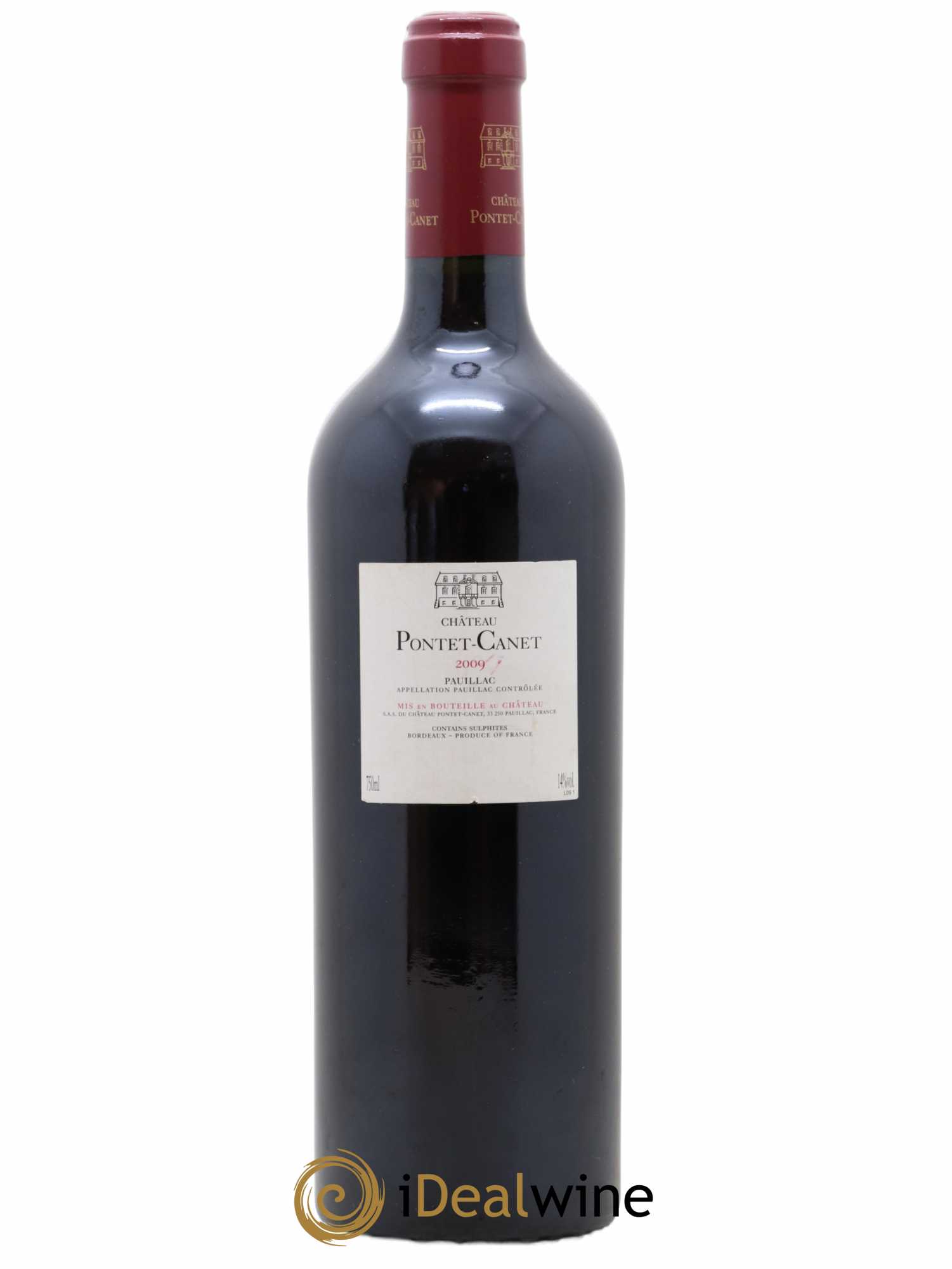 Château Pontet Canet 5ème Grand Cru Classé 2009 - Lot de 1 bouteille - 1
