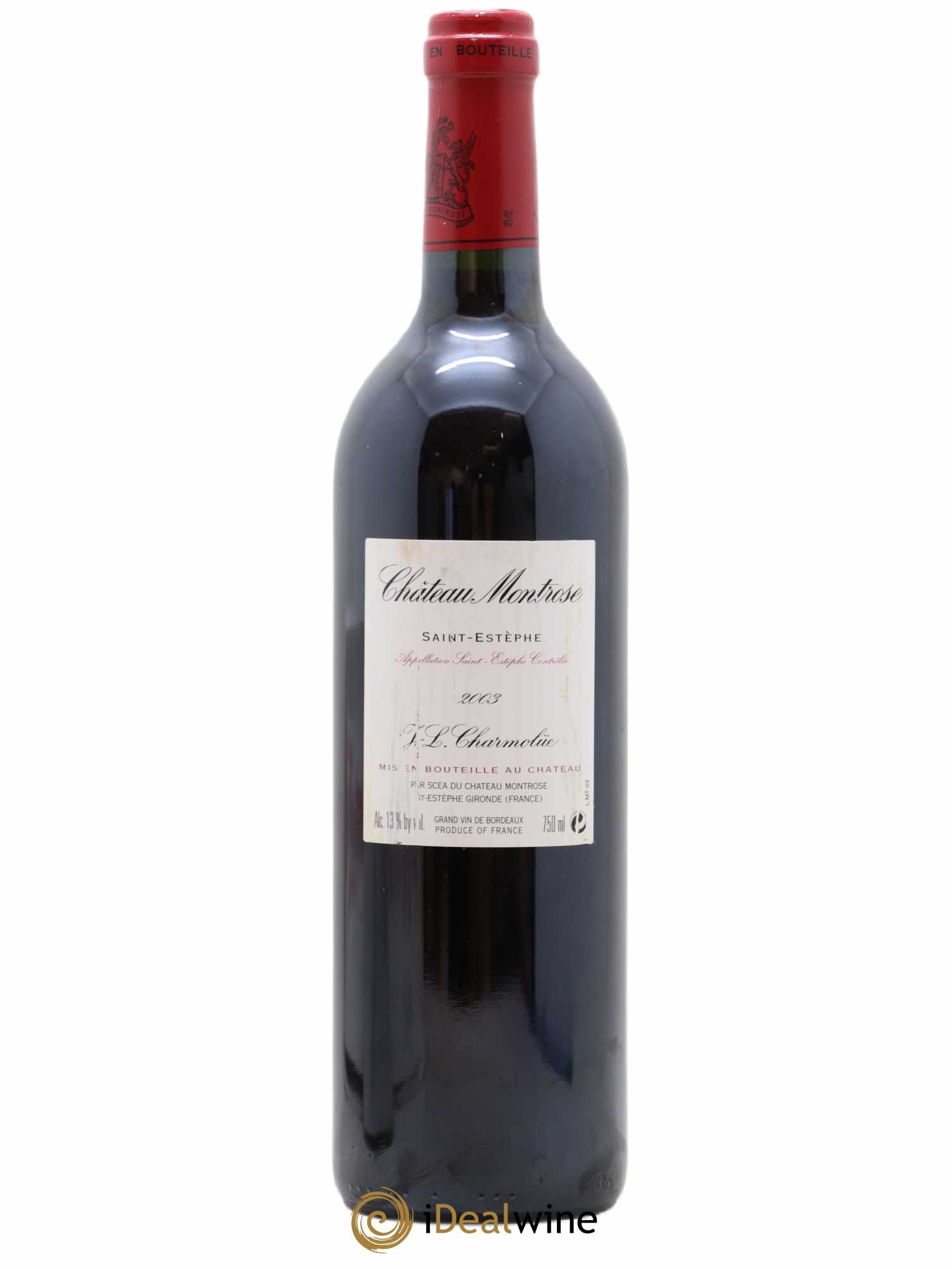 Château Montrose 2ème Grand Cru Classé 2003 - Lot de 1 bouteille - 1