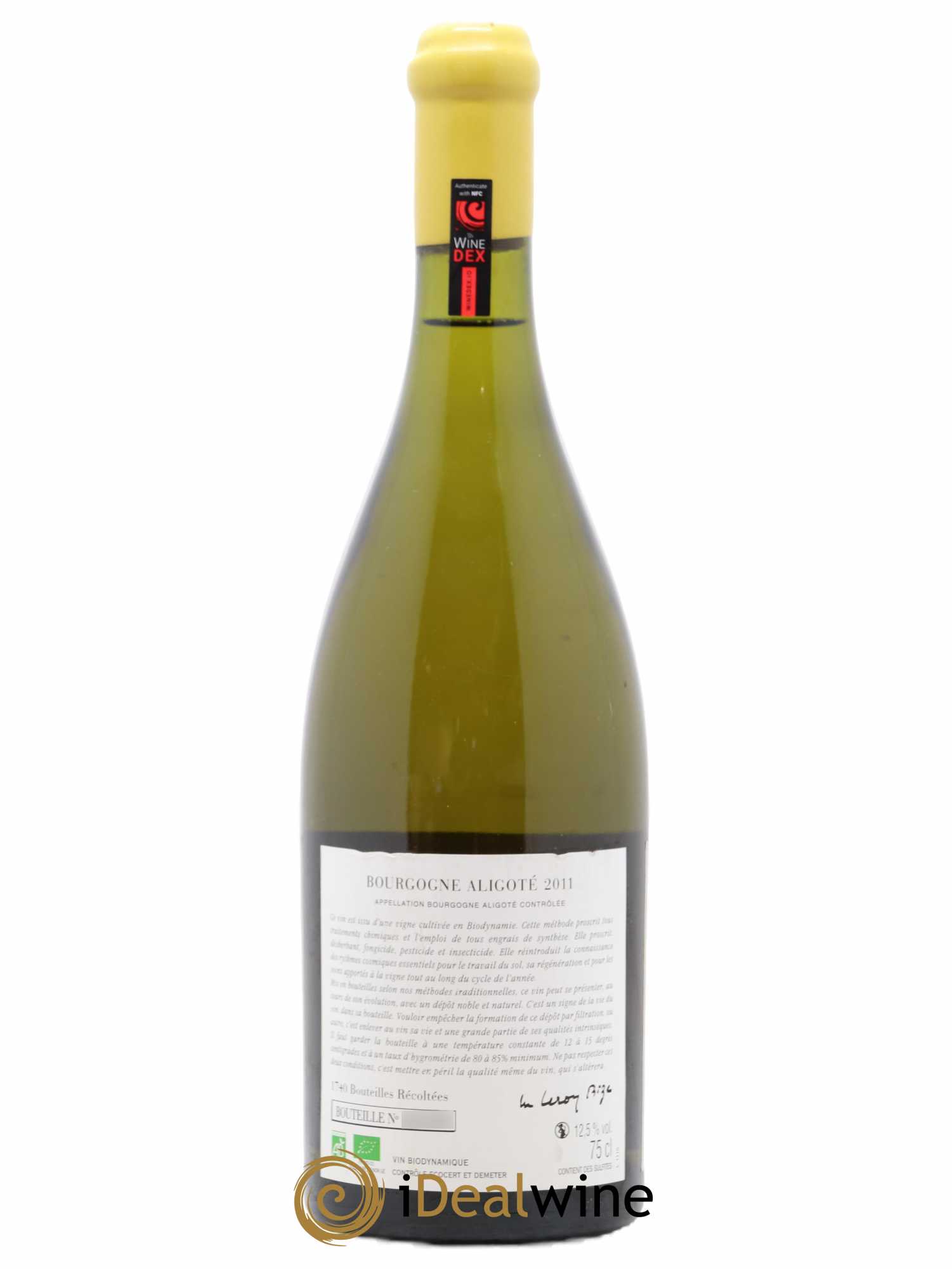 Bourgogne Aligoté Sous Chatelet d'Auvenay (Domaine) 2011 - Lot de 1 bouteille - 1