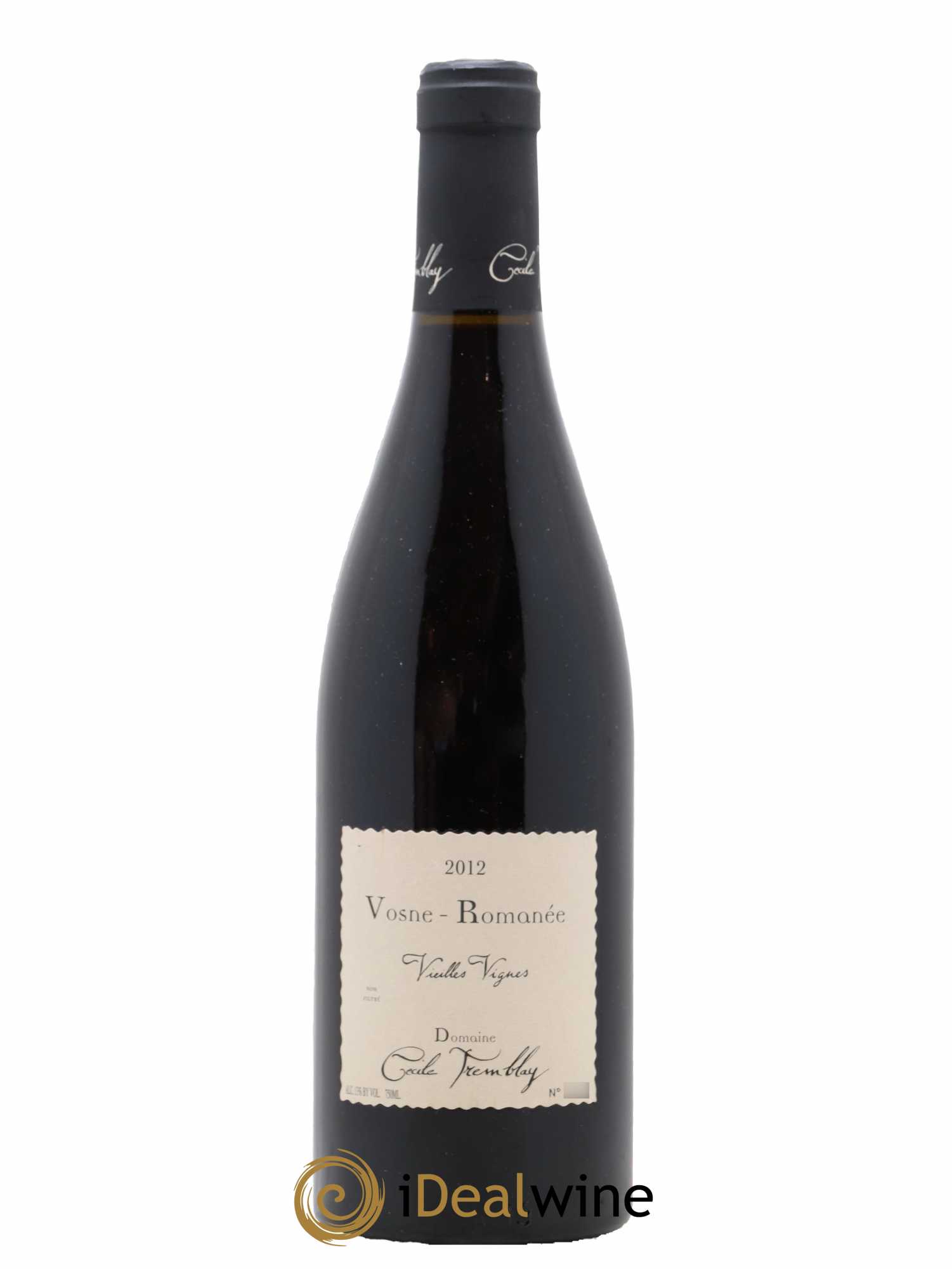 Vosne-Romanée Vieilles Vignes Cécile Tremblay 2012 - Lot de 1 bouteille - 0