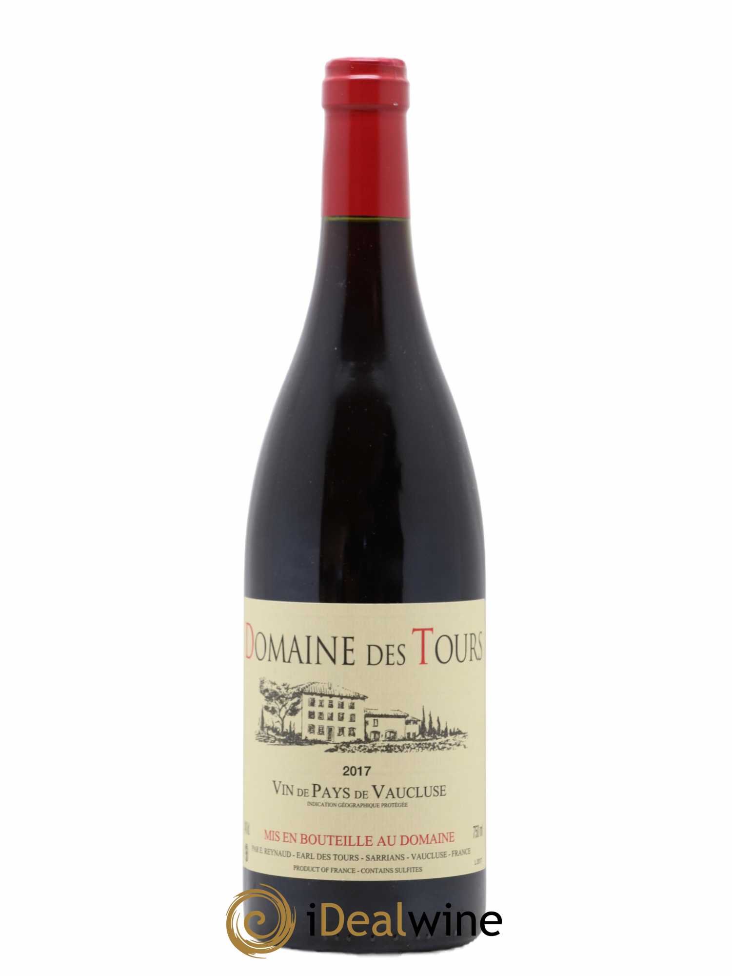 Vaucluse (Vin de Pays de Vaucluse) Domaine des Tours Emmanuel Reynaud 2017 - Posten von 1 Flasche - 0