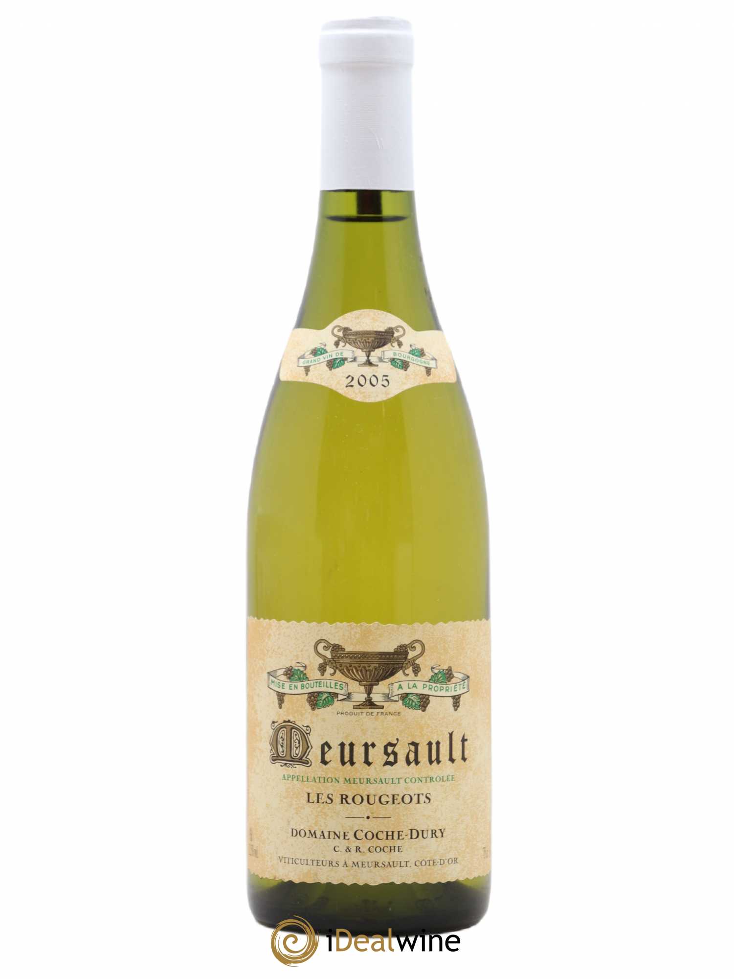 Meursault Les Rougeots Coche Dury (Domaine) 2005 - Lot de 1 bouteille - 0