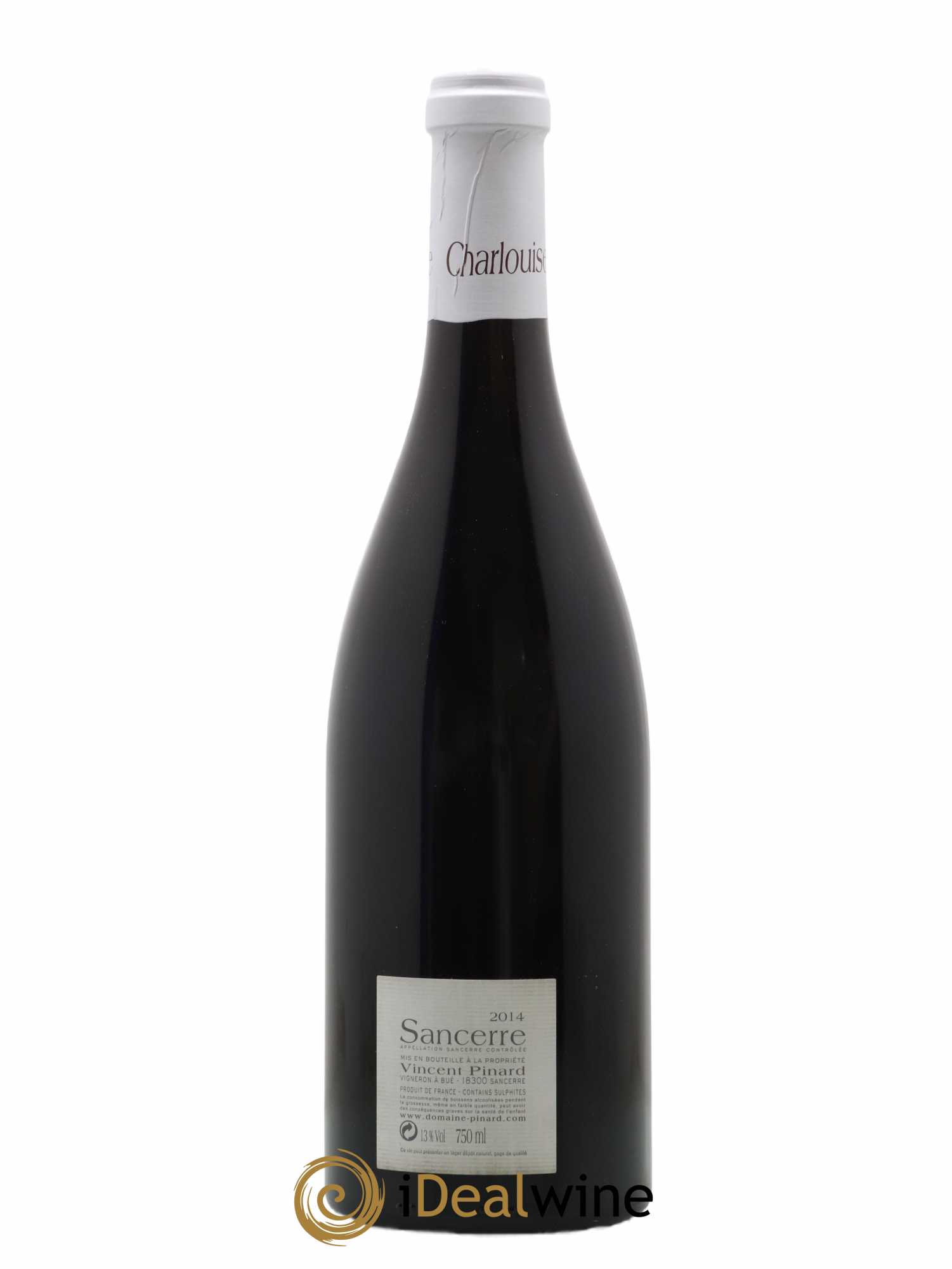 Sancerre Charlouise Vincent Pinard 2014 - Lot de 1 bouteille - 1