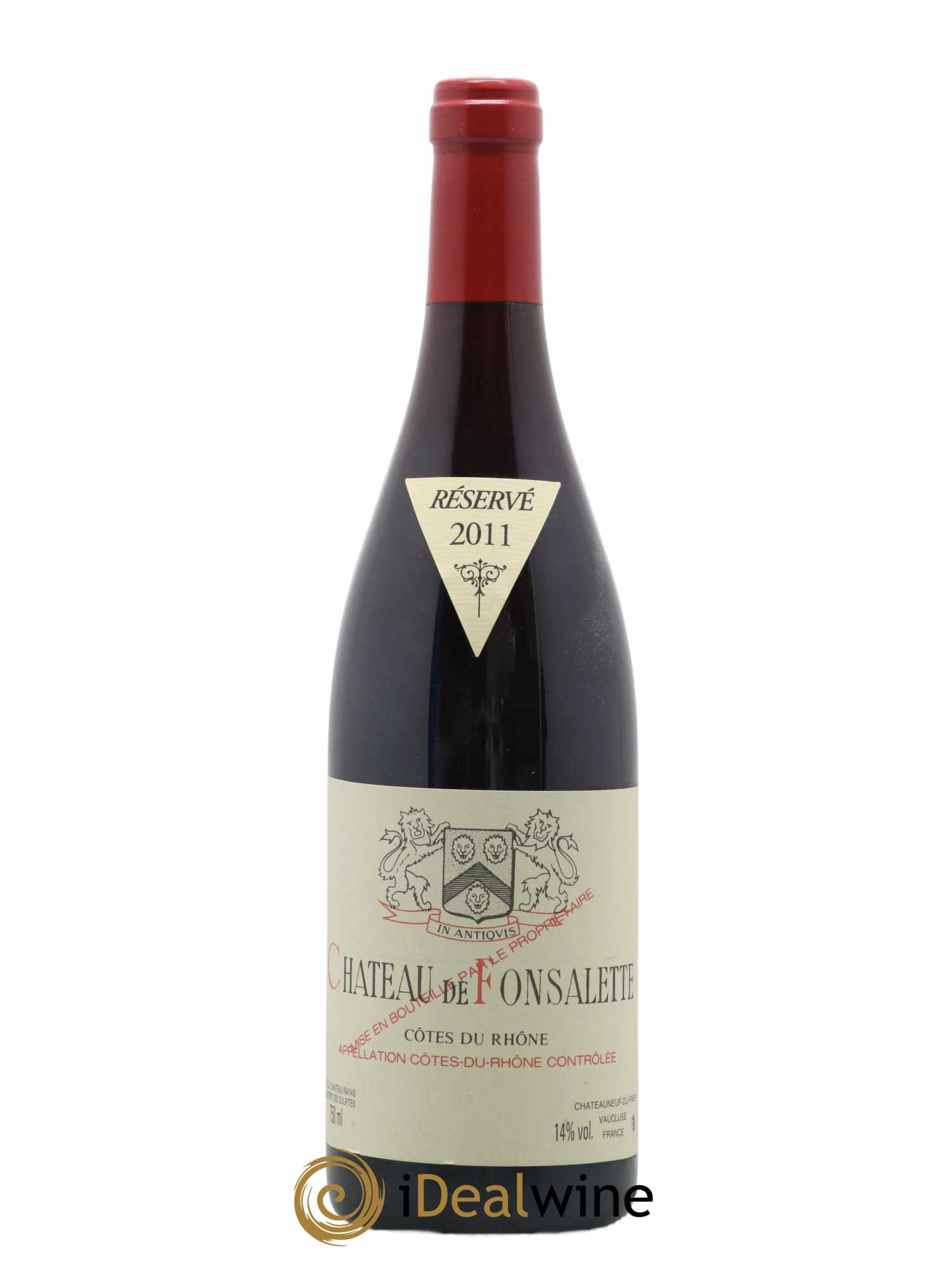 Côtes-du-Rhône Château de Fonsalette Emmanuel Reynaud 2011 - Lot de 1 bouteille - 0