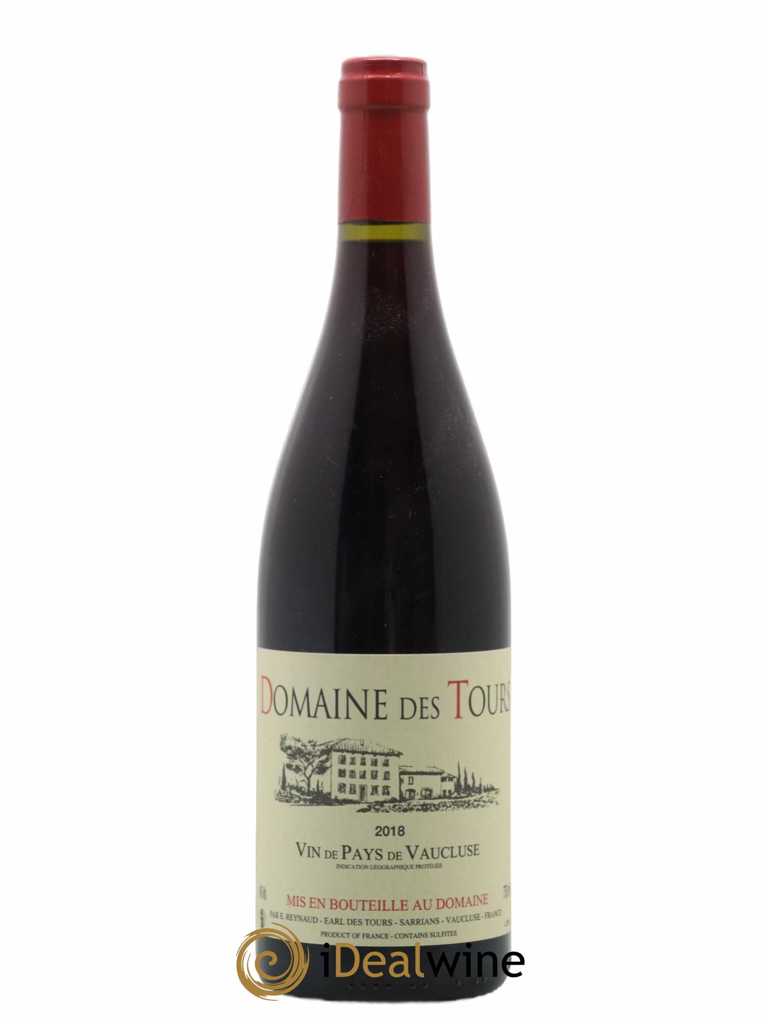 Vaucluse (Vin de Pays de Vaucluse) Domaine des Tours Emmanuel Reynaud (sans prix de réserve) 2018 - Lot de 1 bouteille - 0