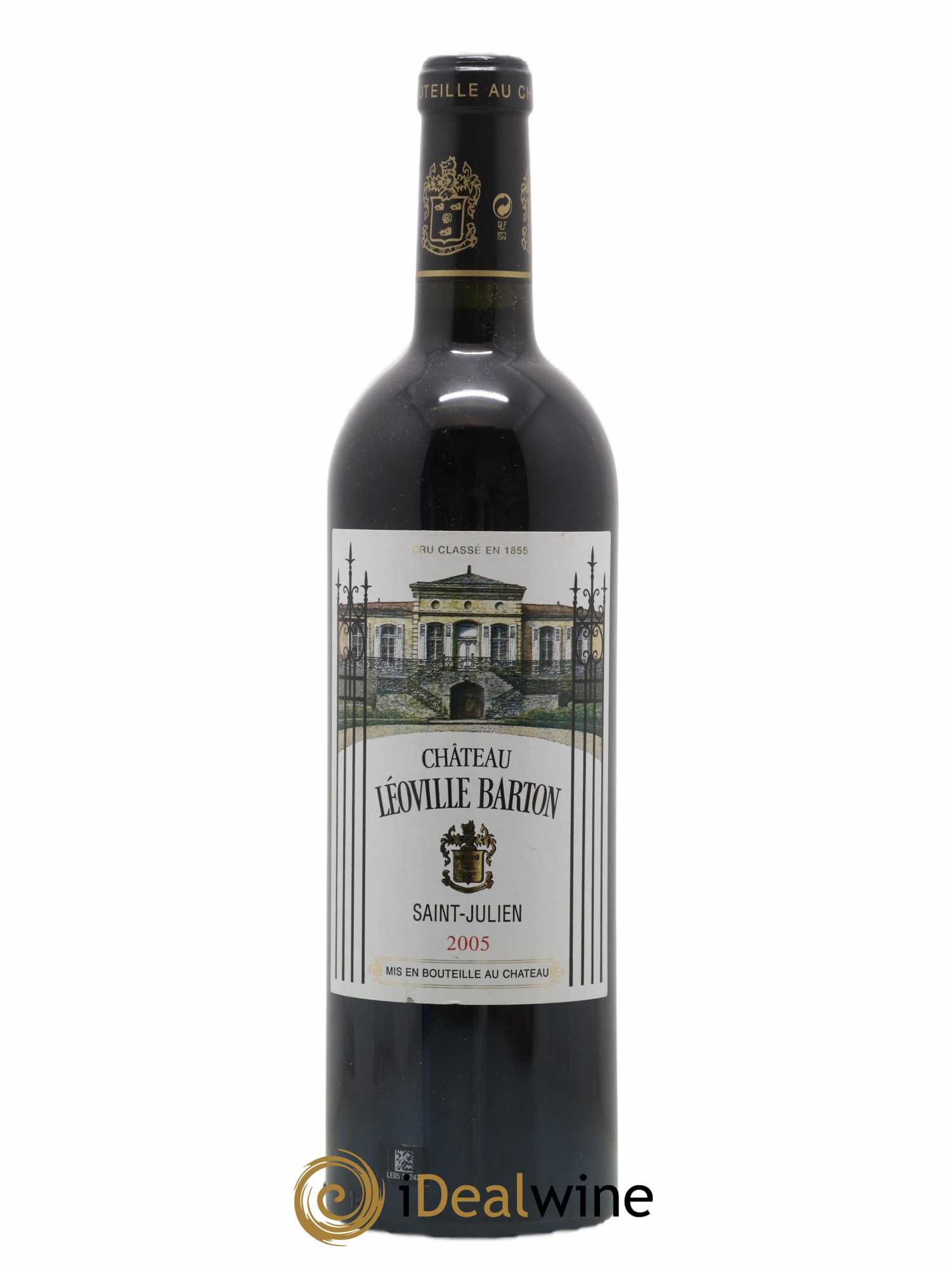 Château Léoville Barton 2ème Grand Cru Classé 2005 - Lot de 1 bouteille - 0