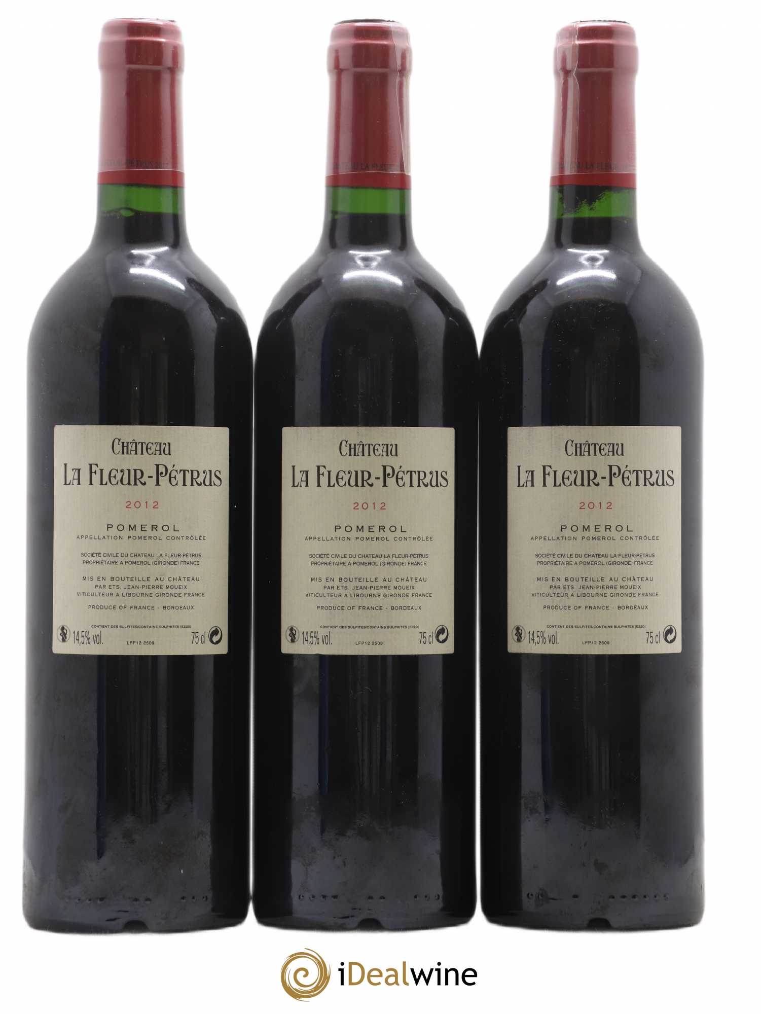 Château la Fleur Petrus 2012 - Lot de 3 bouteilles - 1