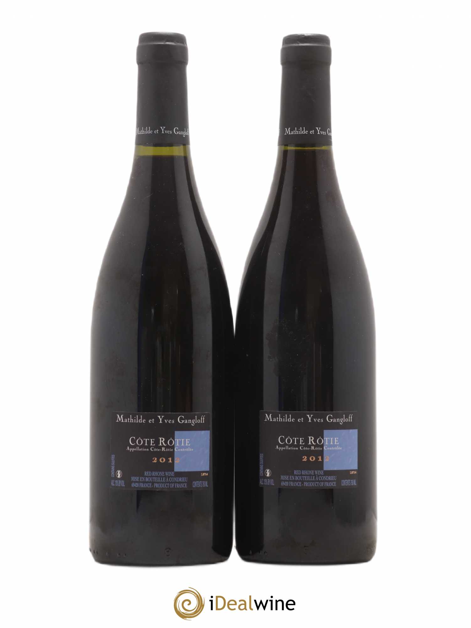 Côte-Rôtie La Barbarine Gangloff (Domaine) 2012 - Lot de 2 bouteilles - 1