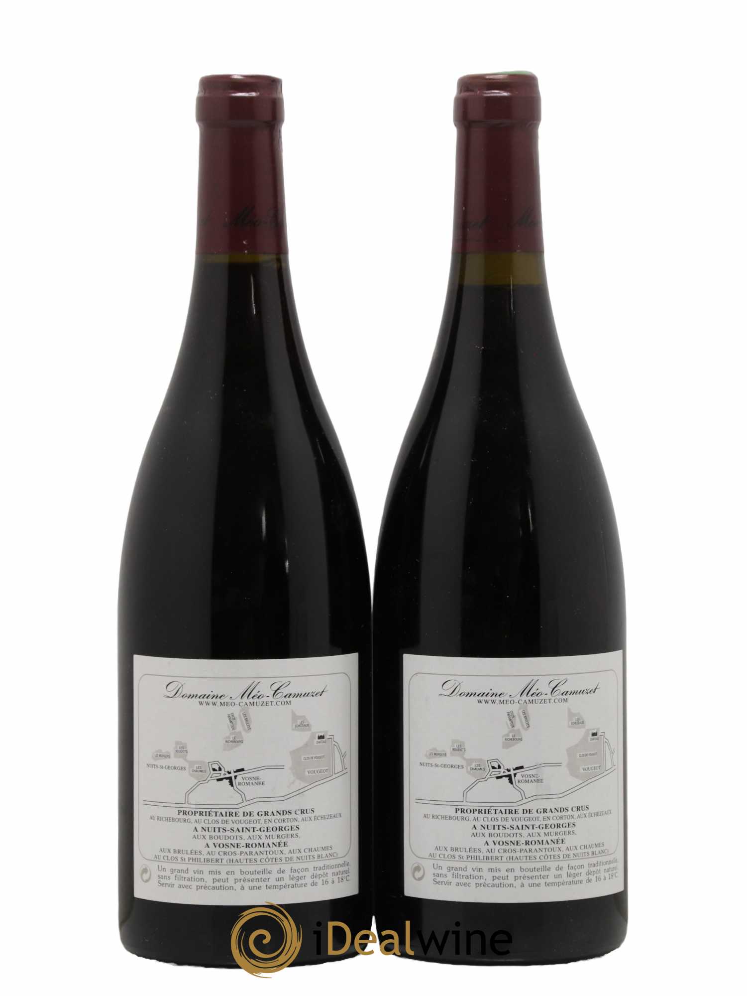 Nuits-Saint-Georges 1er Cru Aux Murgers Méo-Camuzet (Domaine) 2000 - Lot of 2 bottles - 1