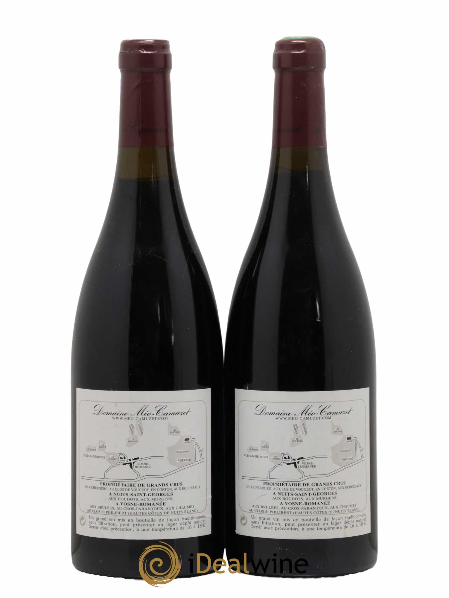Clos de Vougeot Grand Cru Méo-Camuzet (Domaine) 2000 - Lot de 2 bouteilles - 1