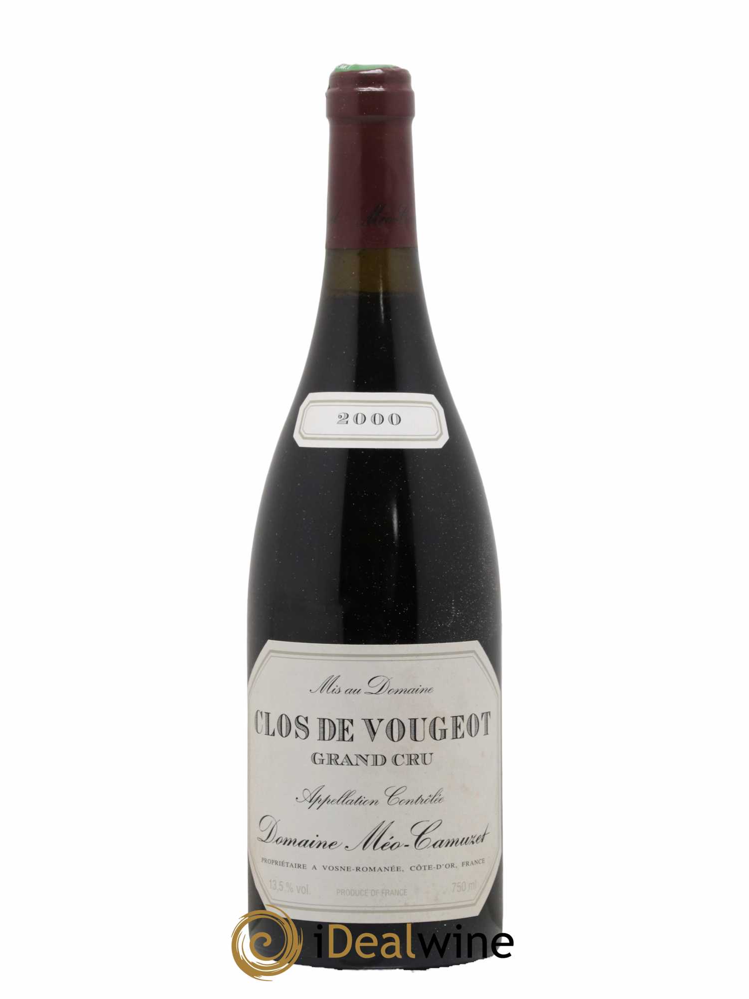 Clos de Vougeot Grand Cru Méo-Camuzet (Domaine) 2000 - Lot de 1 bouteille - 0