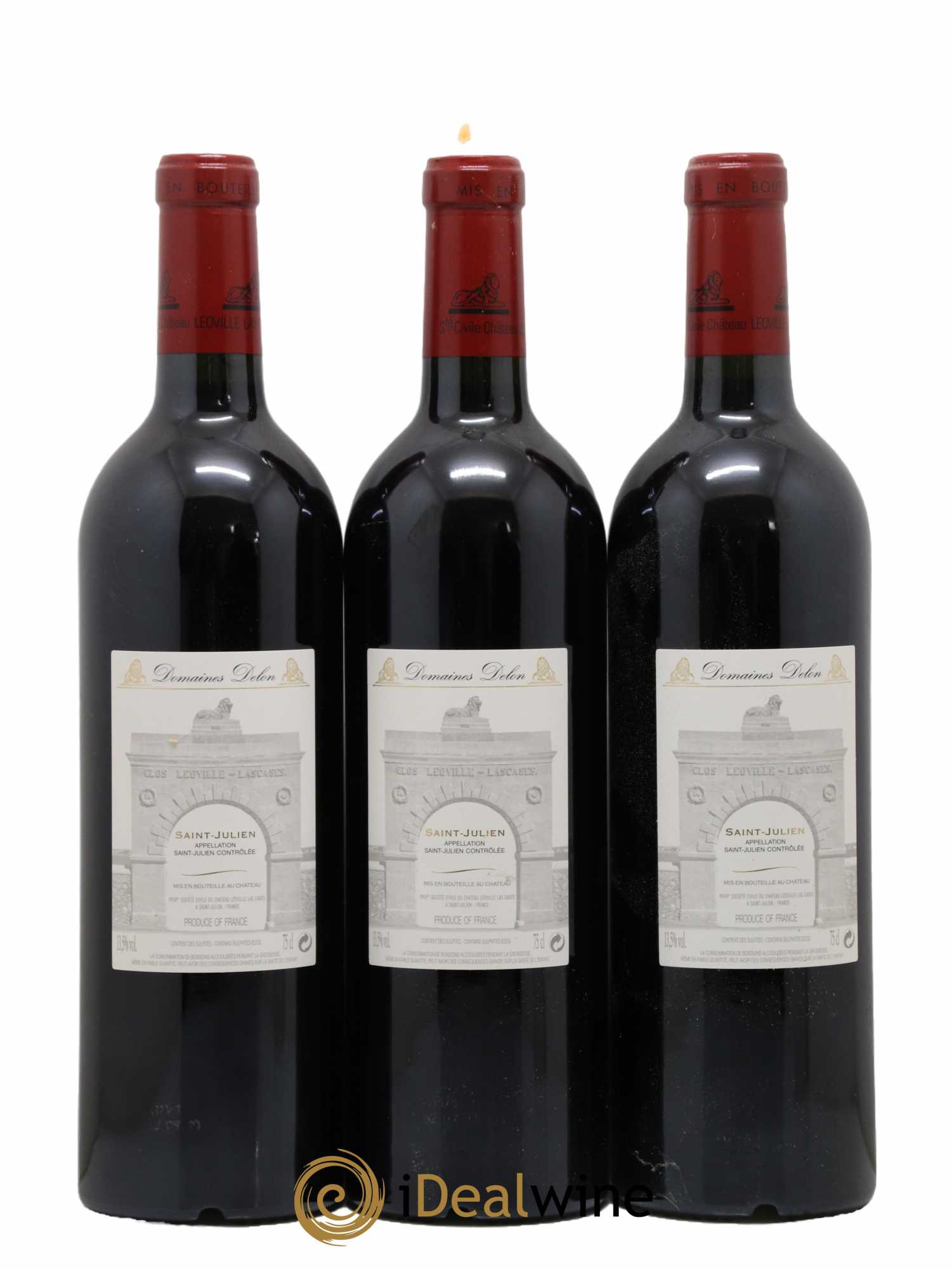 Château Léoville Las Cases 2ème Grand Cru Classé 2008 - Lot de 12 bouteilles - 4