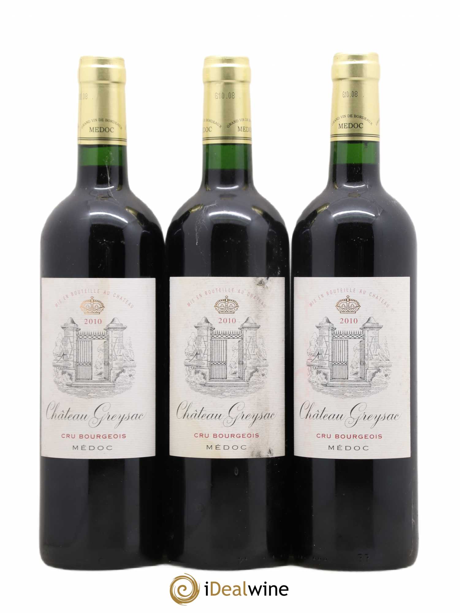 Château Greysac Cru Bourgeois 2010 - Lot de 6 bouteilles - 2