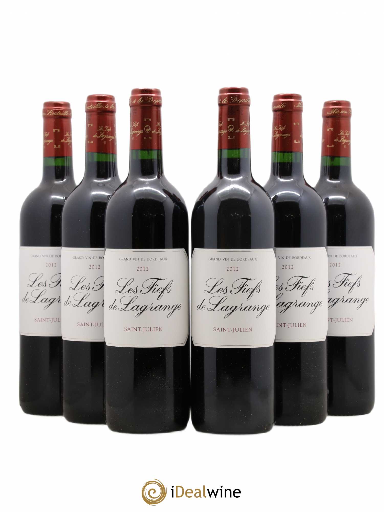 Les Fiefs de Lagrange Second Vin 2012 - Lot de 6 bouteilles - 0