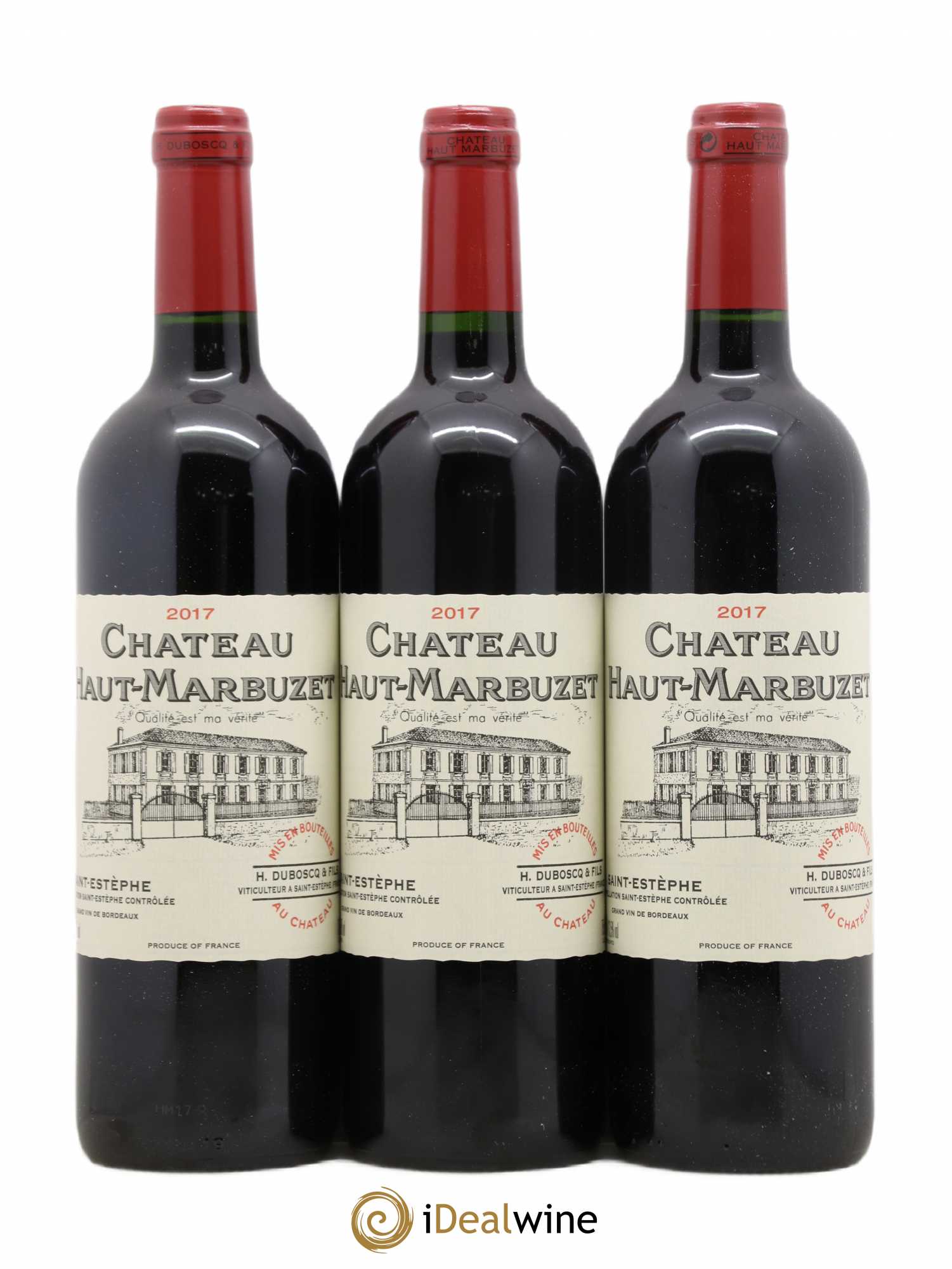 Château Haut Marbuzet 2017 - Lot de 6 bouteilles - 2