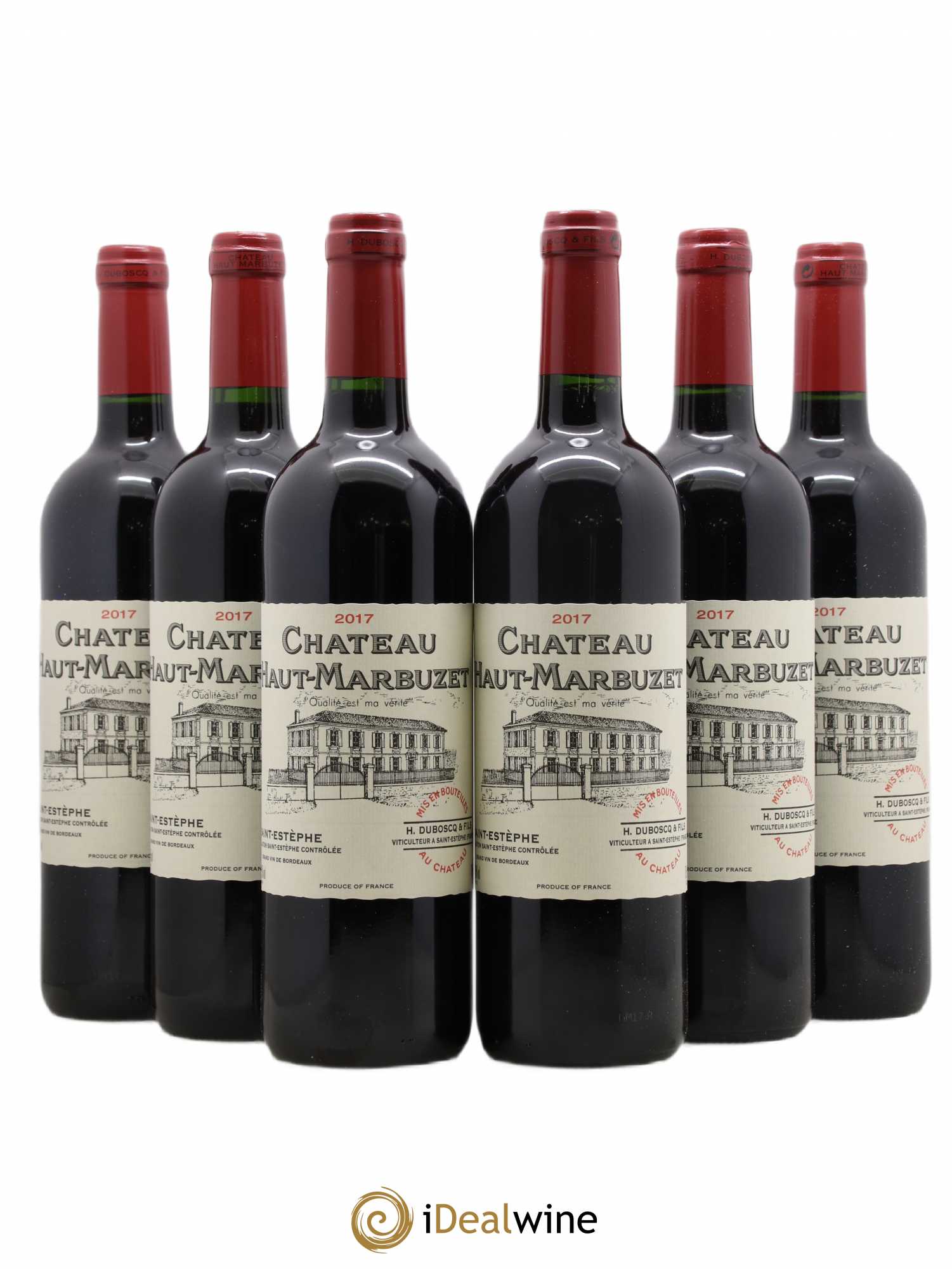 Château Haut Marbuzet 2017 - Lot de 6 bouteilles - 0