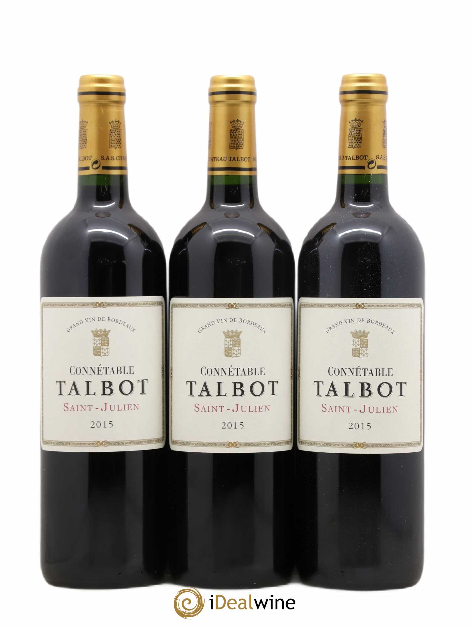 Connétable de Talbot Second Vin 2015 - Lot de 6 bouteilles - 1