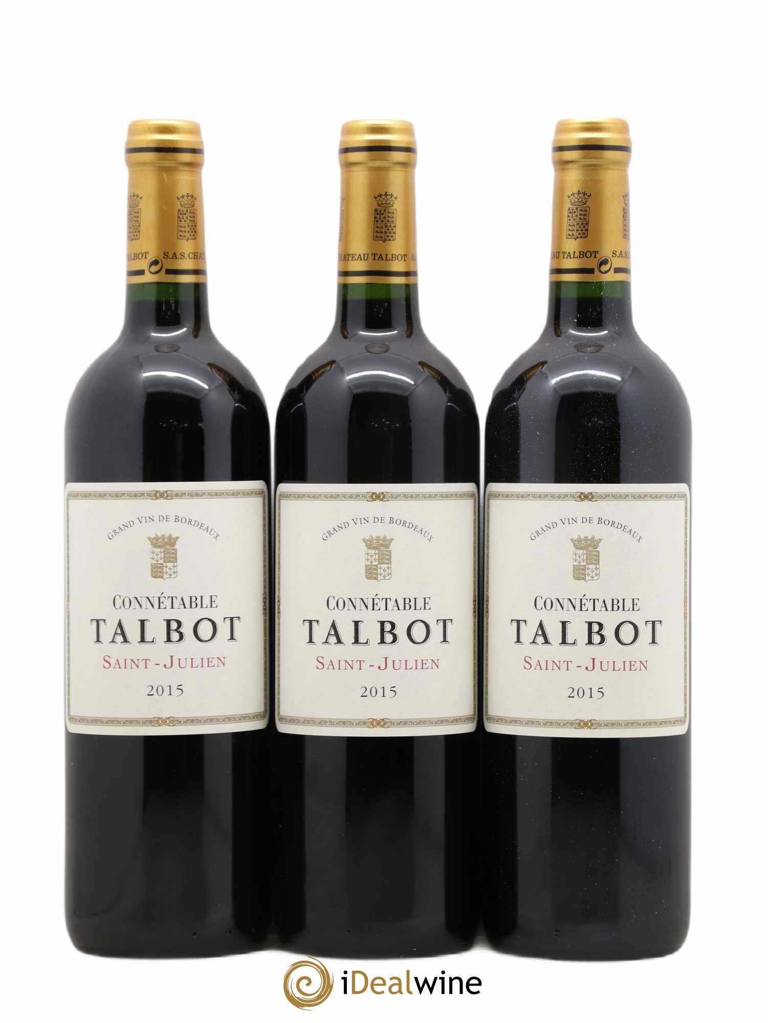 Connétable de Talbot Second Vin 2015 - Lot de 6 bouteilles - 2