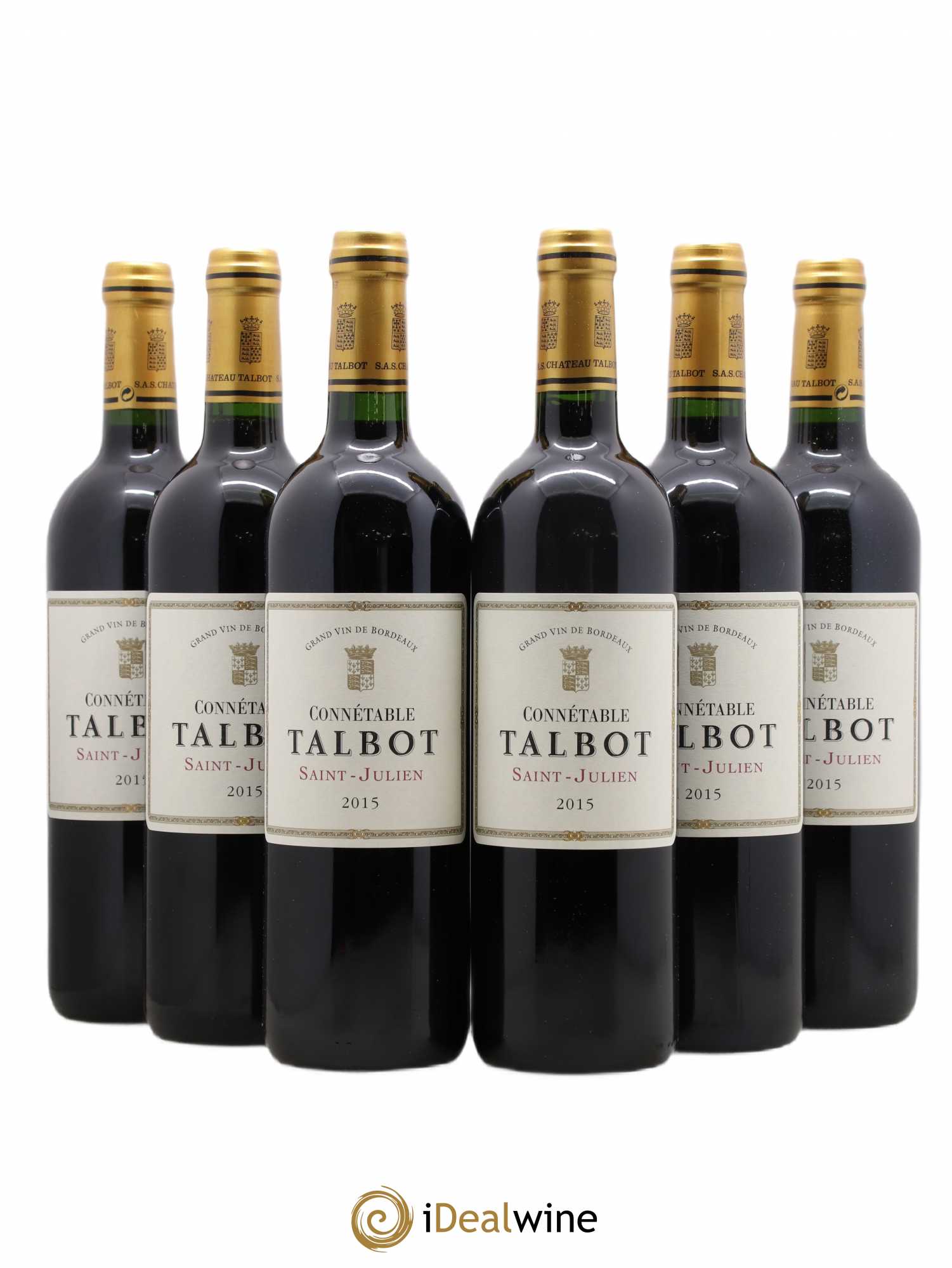 Connétable de Talbot Second Vin 2015 - Lot de 6 bouteilles - 0