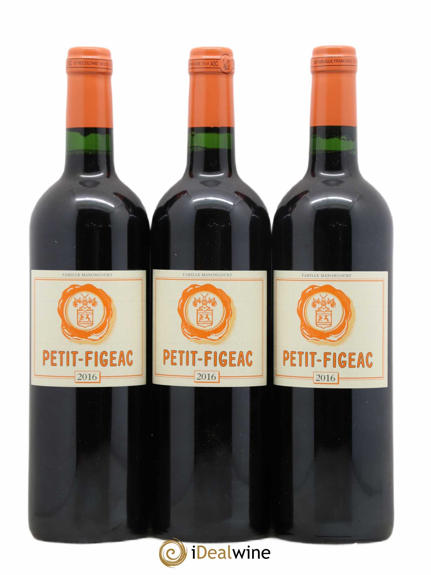 Petit Figeac 2016 - Lot de 6 bouteilles - 1