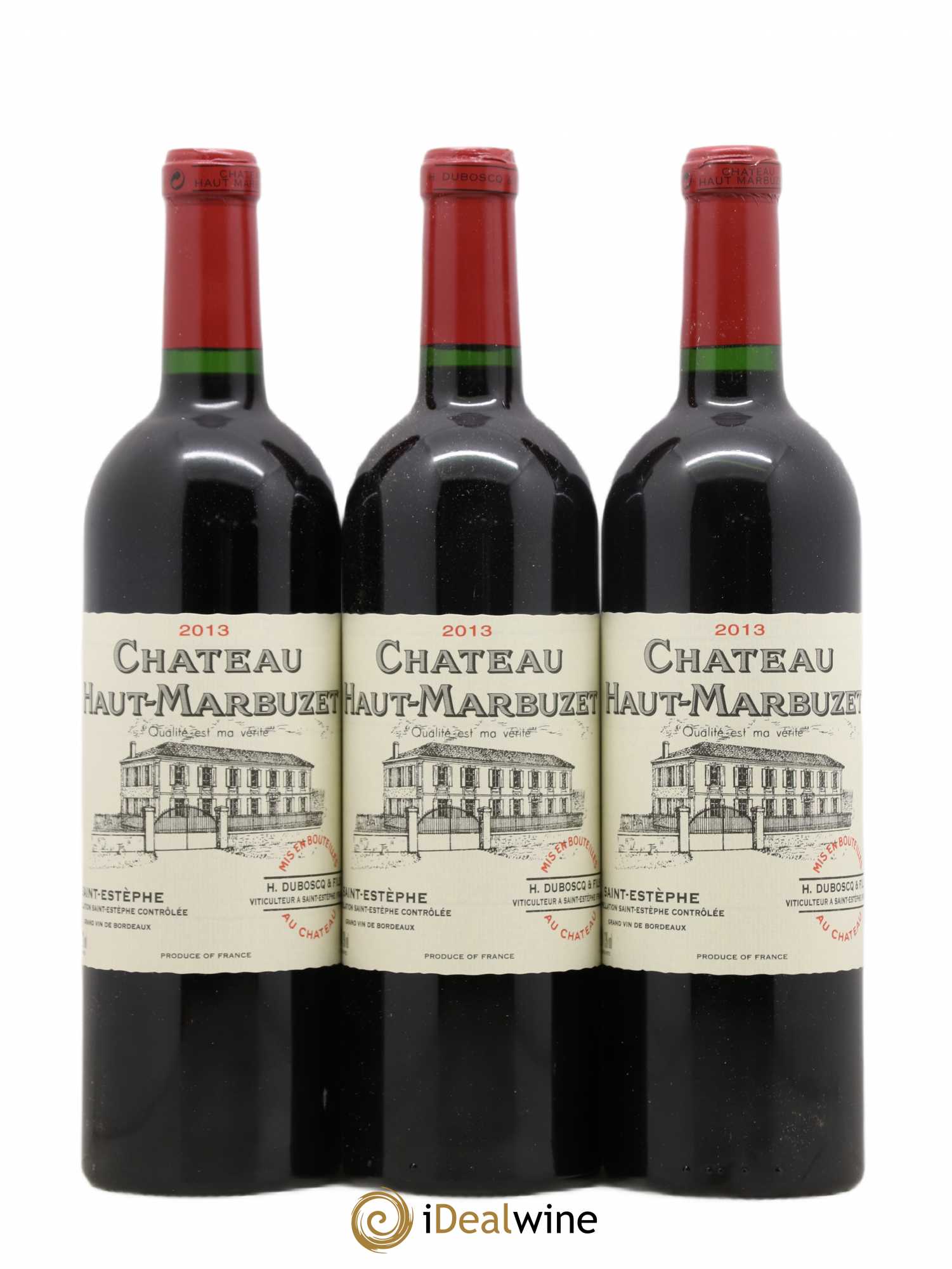Château Haut Marbuzet 2013 - Lot de 6 bouteilles - 1