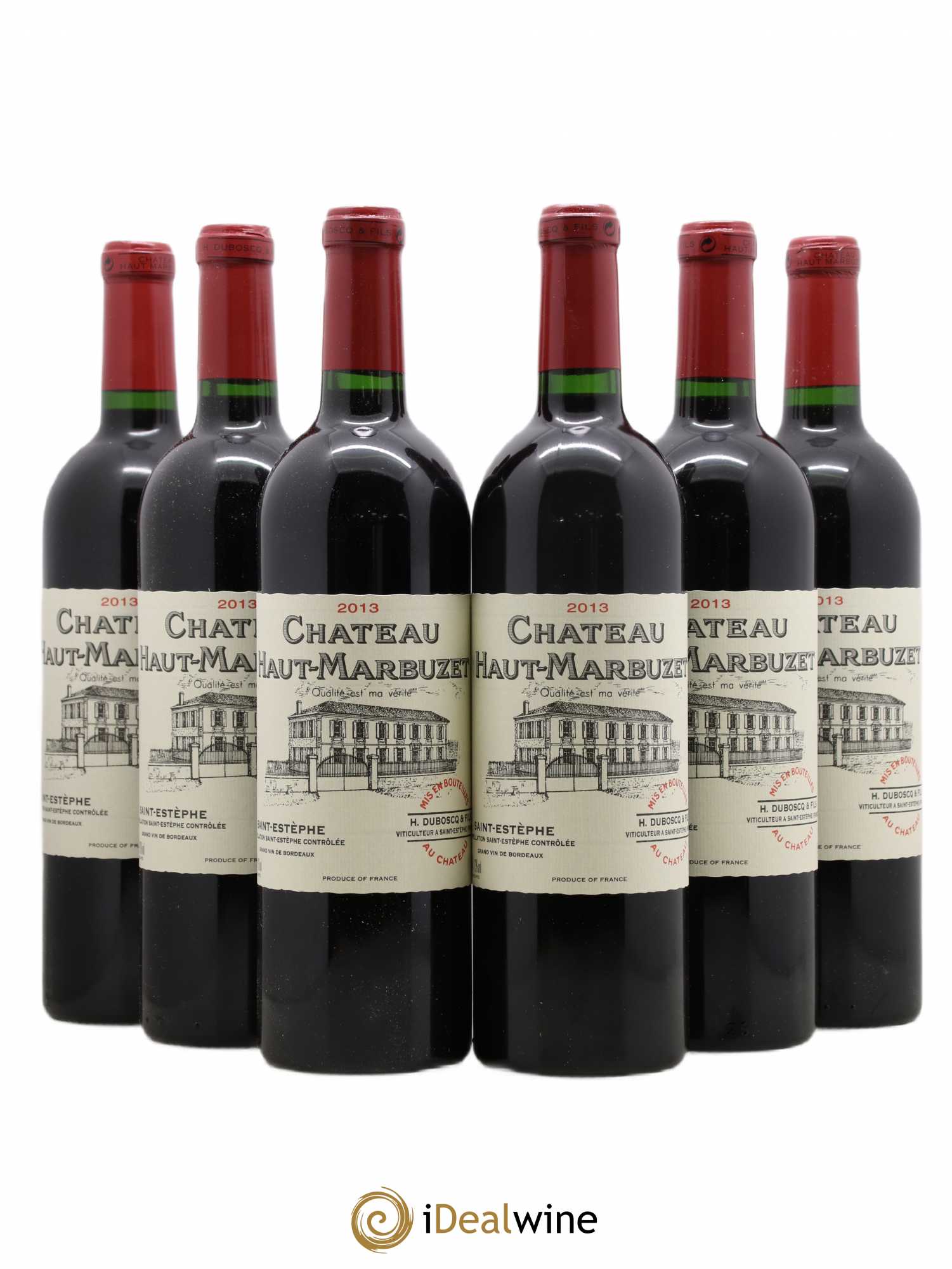 Château Haut Marbuzet 2013 - Lot de 6 bouteilles - 0