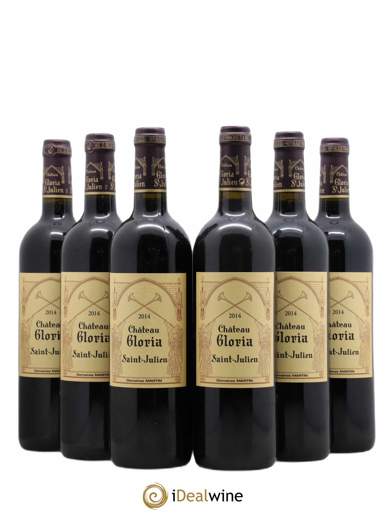 Château Gloria 2014 - Lot de 6 bouteilles - 0