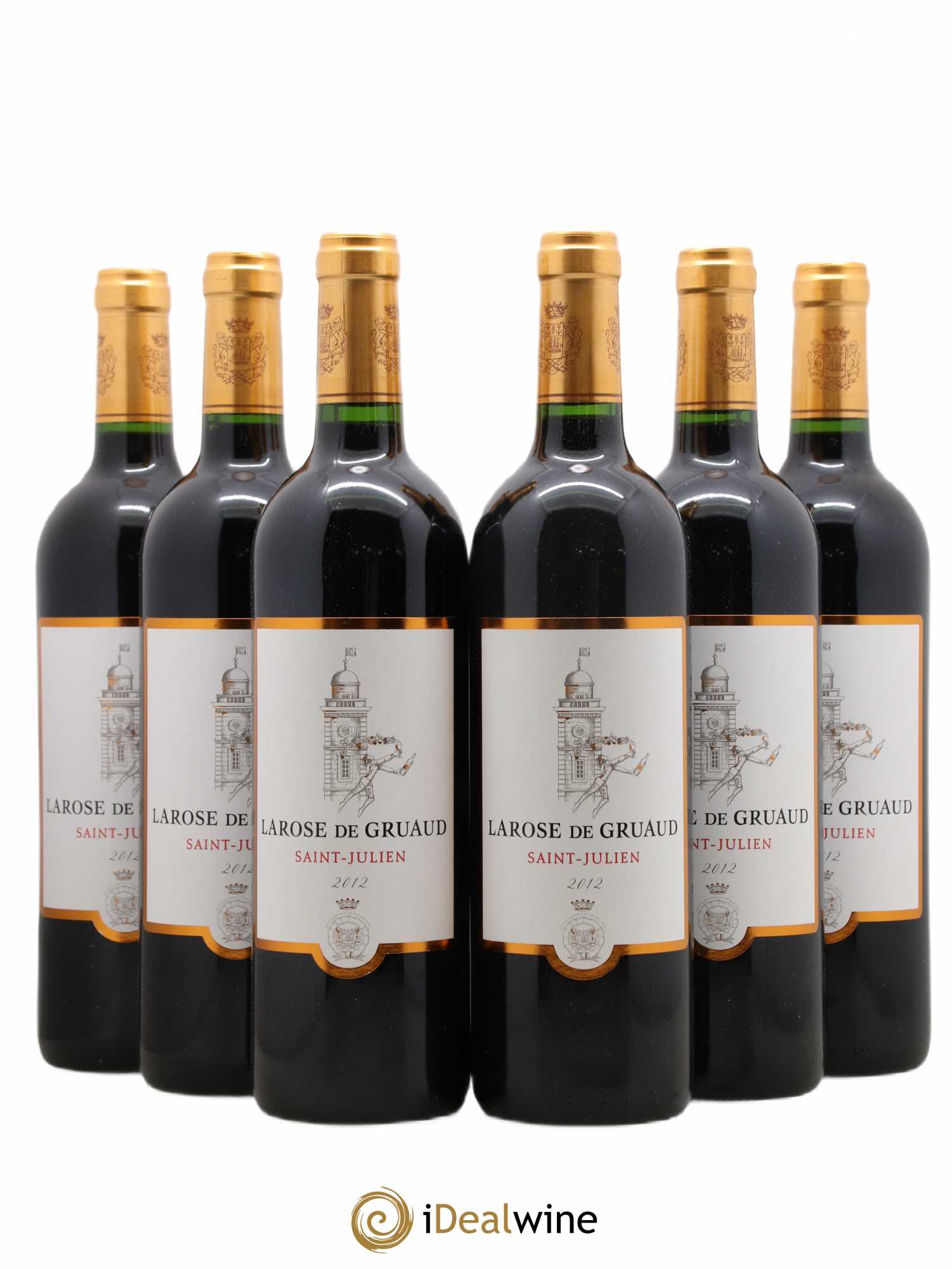 Larose de Gruaud Second Vin 2012 - Lot de 6 bouteilles - 0