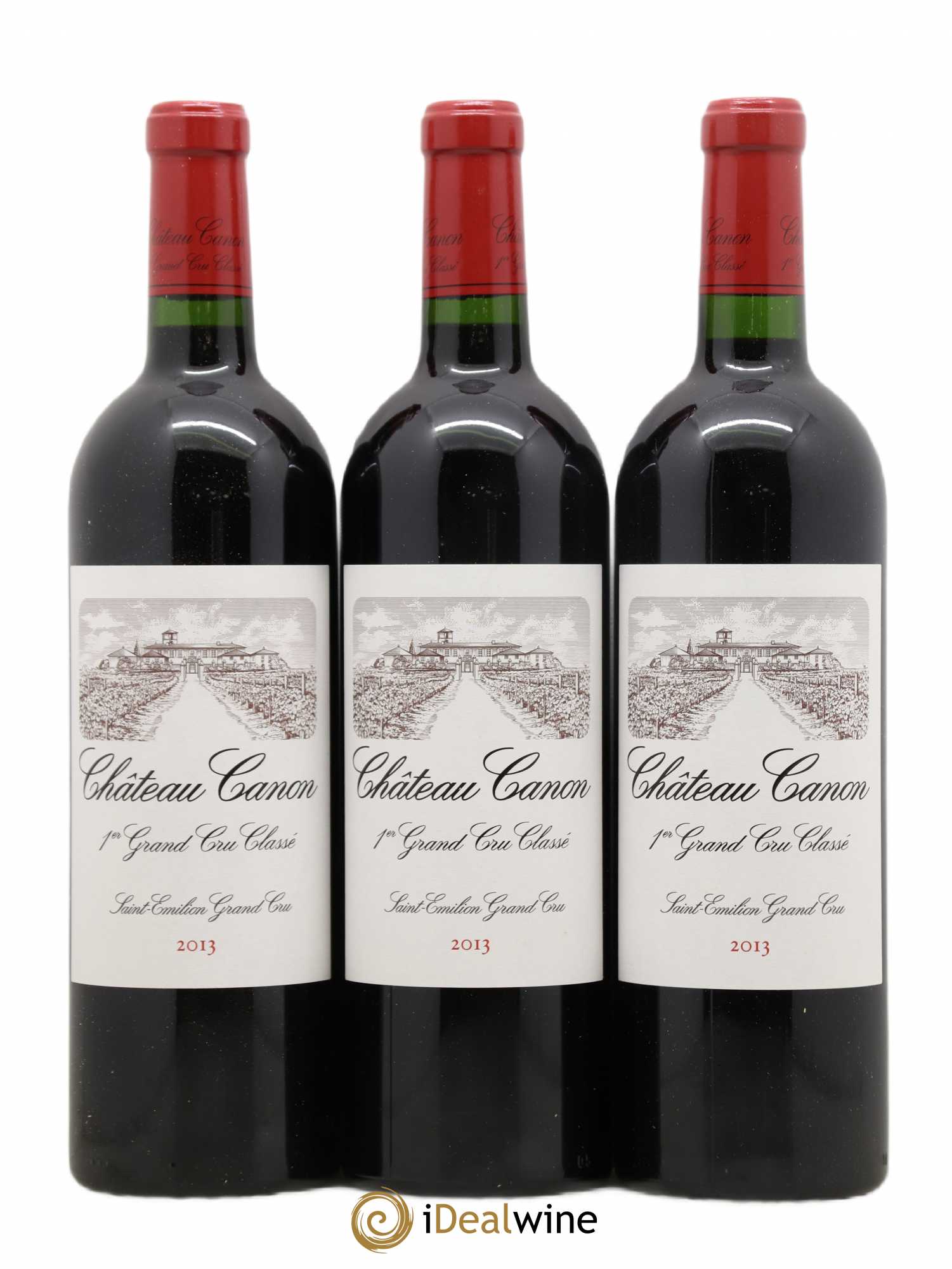 Château Canon 1er Grand Cru Classé B 2013 - Lot de 6 bouteilles - 1