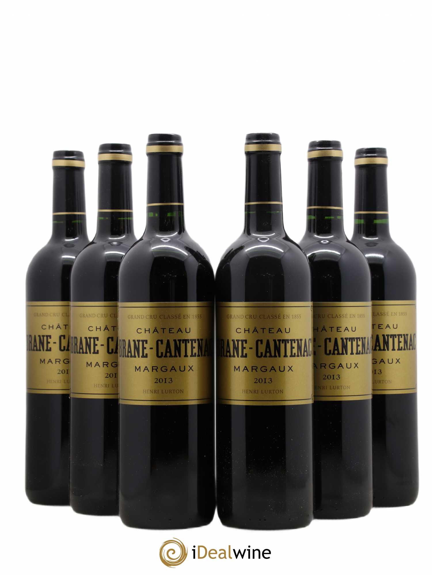 Château Brane Cantenac 2ème Grand Cru Classé 2013 - Lot de 6 bouteilles - 0