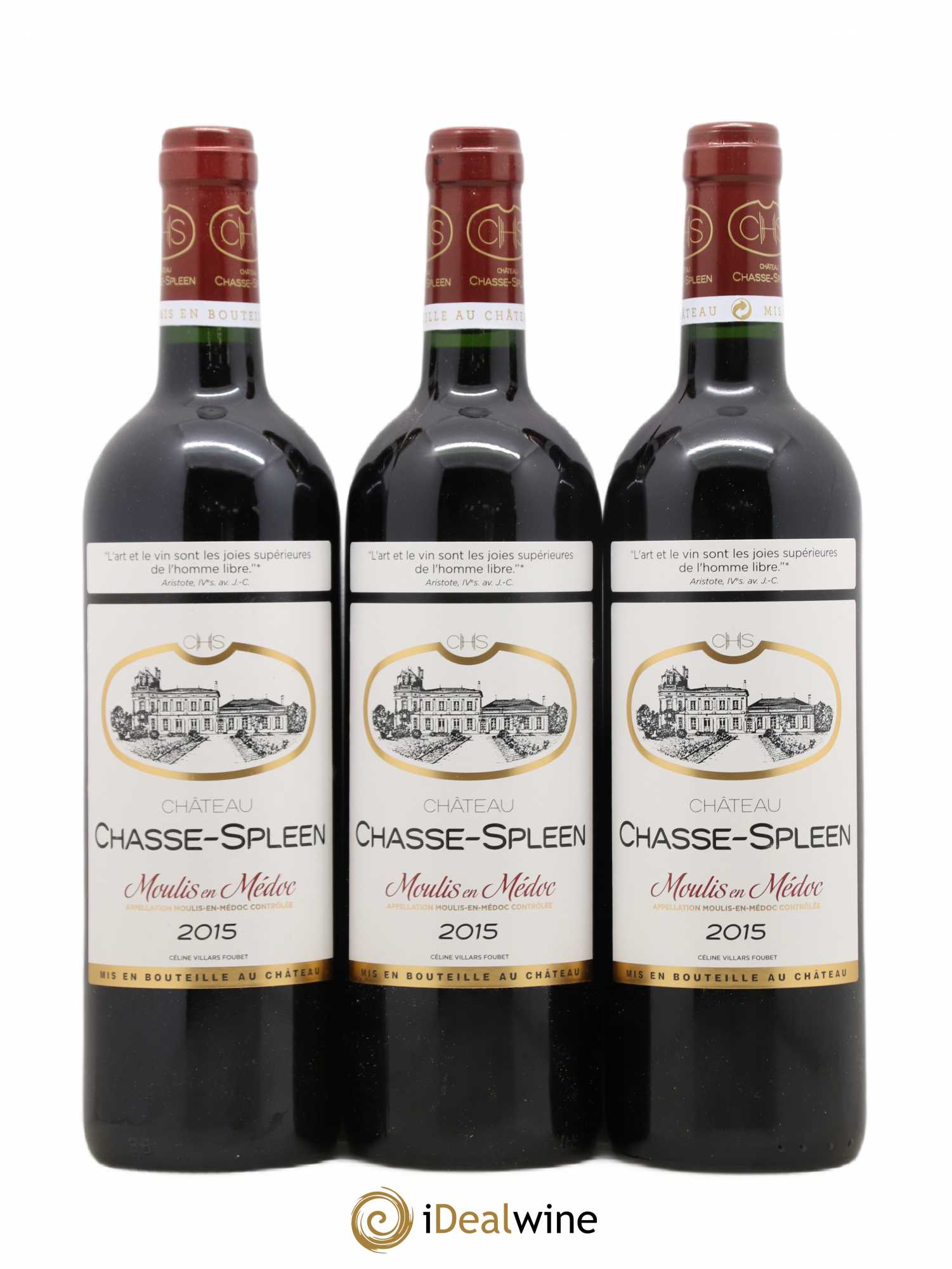 Château Chasse Spleen 2015 - Lot de 6 bouteilles - 1