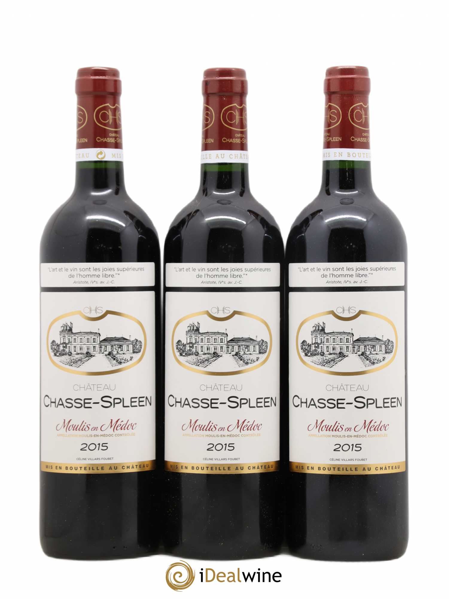 Château Chasse Spleen 2015 - Lot de 6 bouteilles - 2