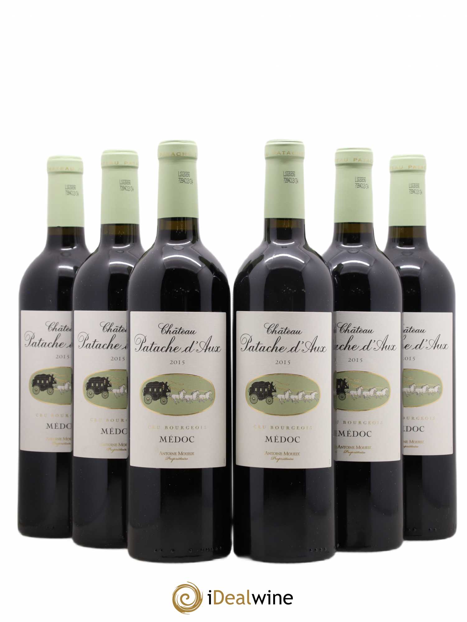 Château Patache d'Aux Cru Bourgeois 2015 - Lot de 6 bouteilles - 0