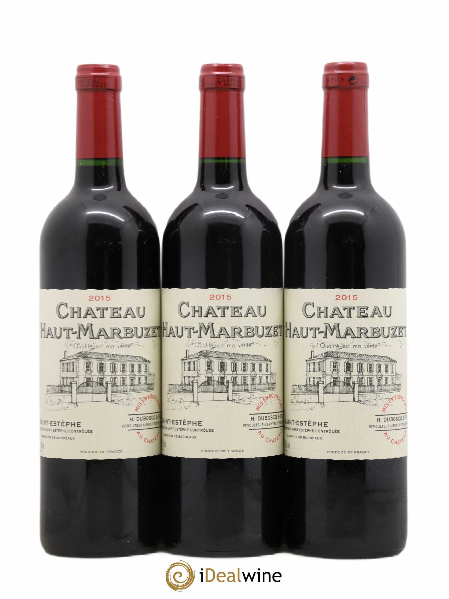 Château Haut Marbuzet 2015 - Lot de 6 bouteilles - 2