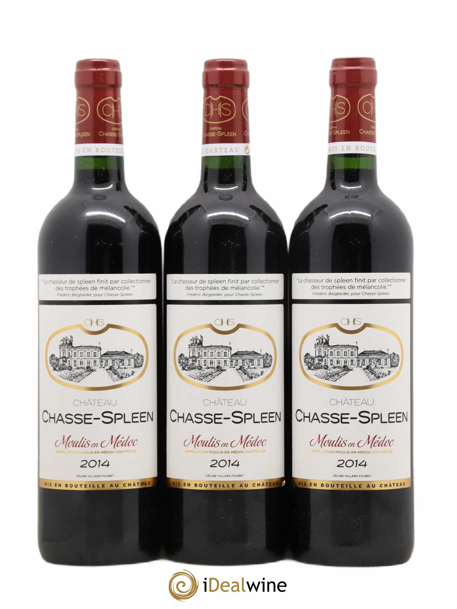 Château Chasse Spleen 2014 - Lot de 6 bouteilles - 1