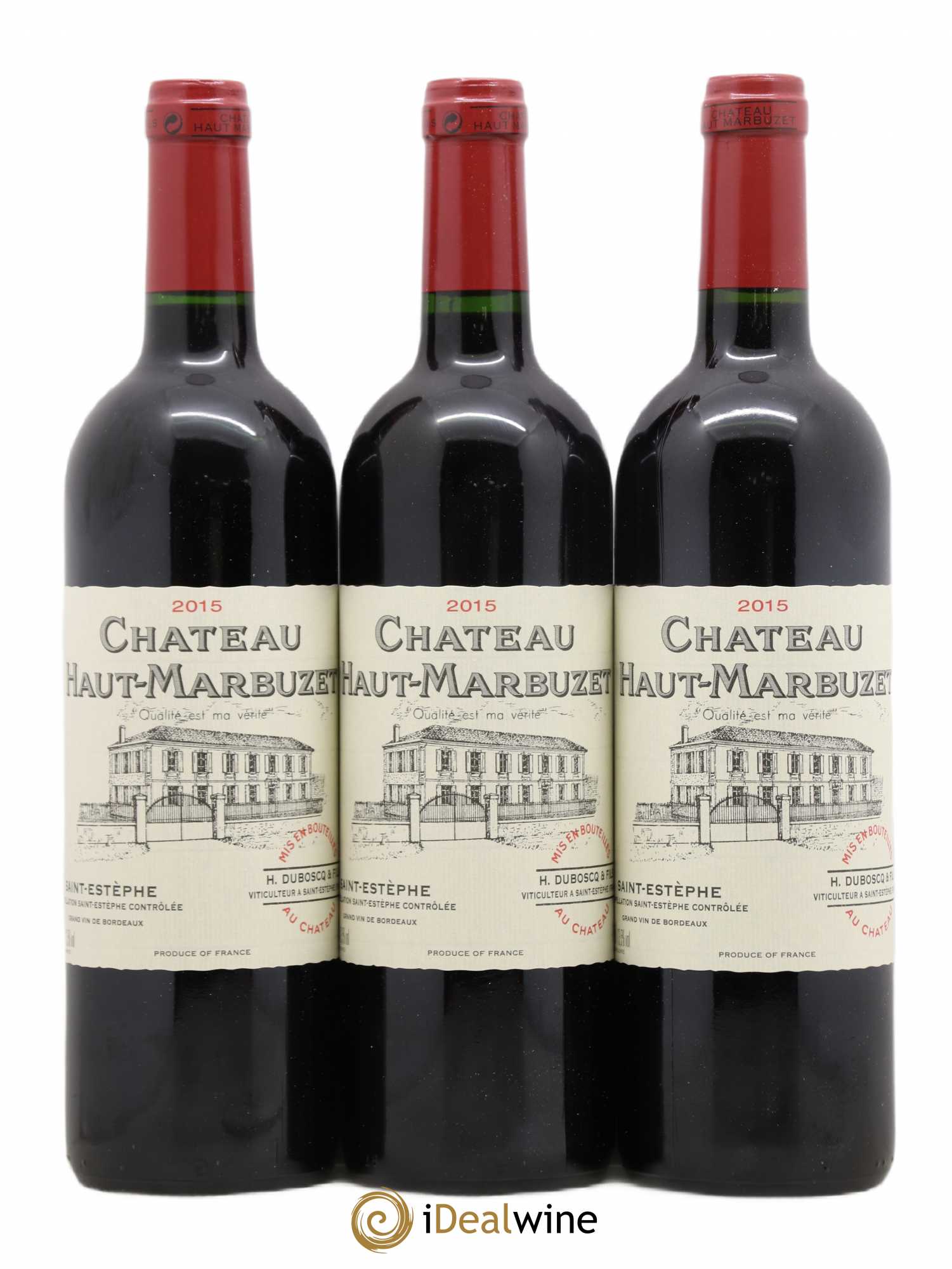 Château Haut Marbuzet 2015 - Lot de 6 bouteilles - 2