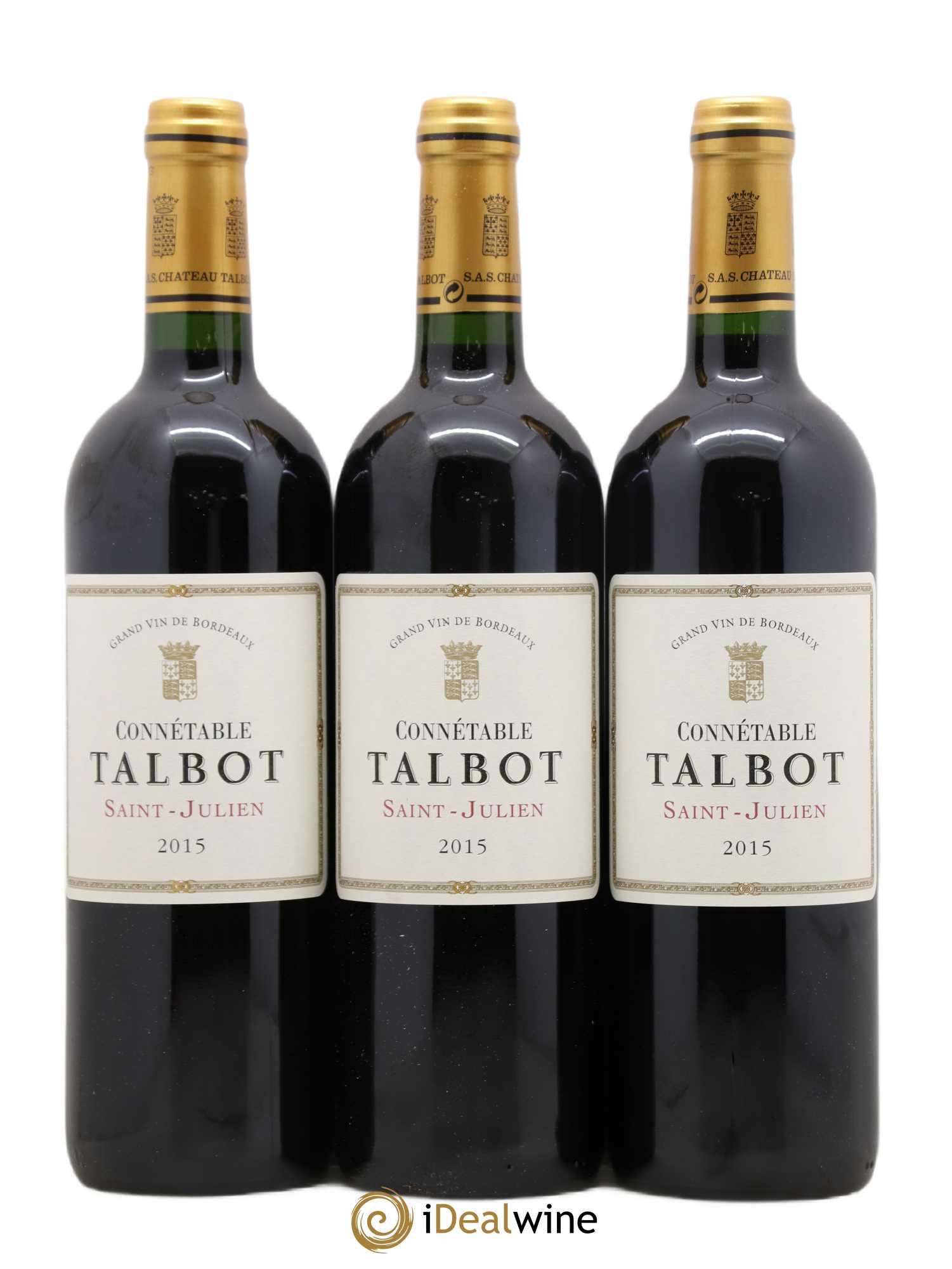 Connétable de Talbot Second Vin 2015 - Lot de 6 bouteilles - 2